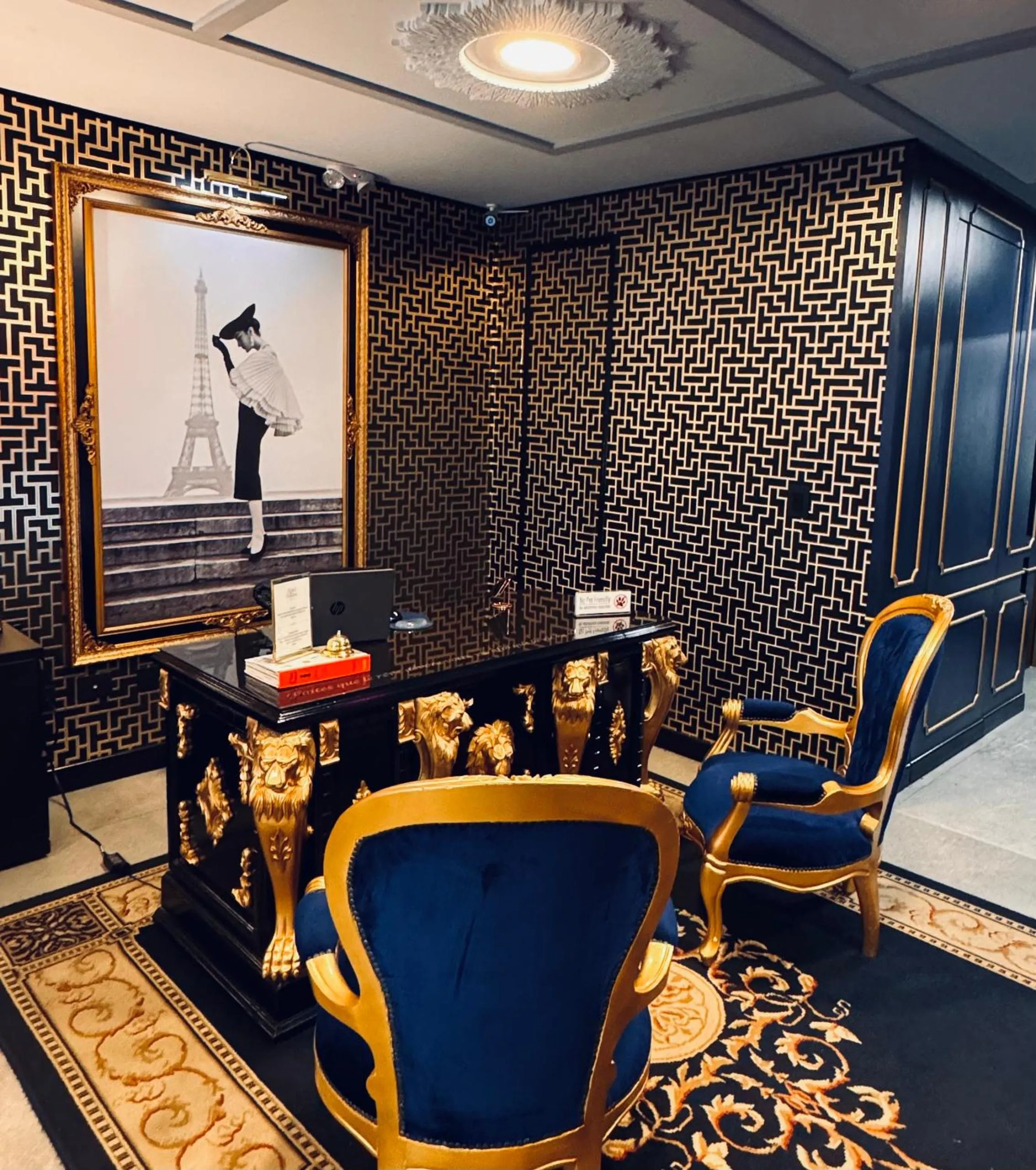 Living room in Hotel Helene