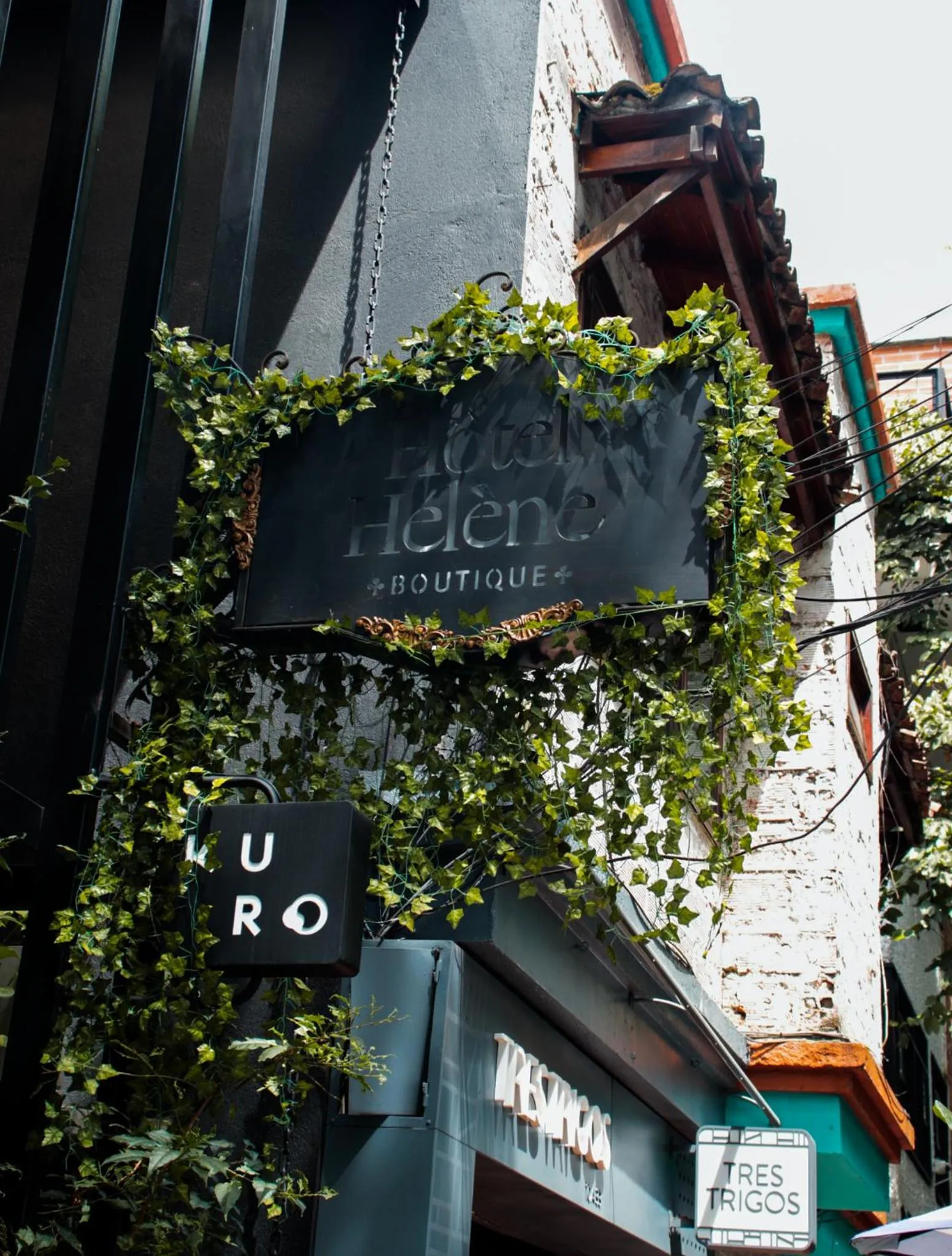 Property logo or sign in Hotel Helene