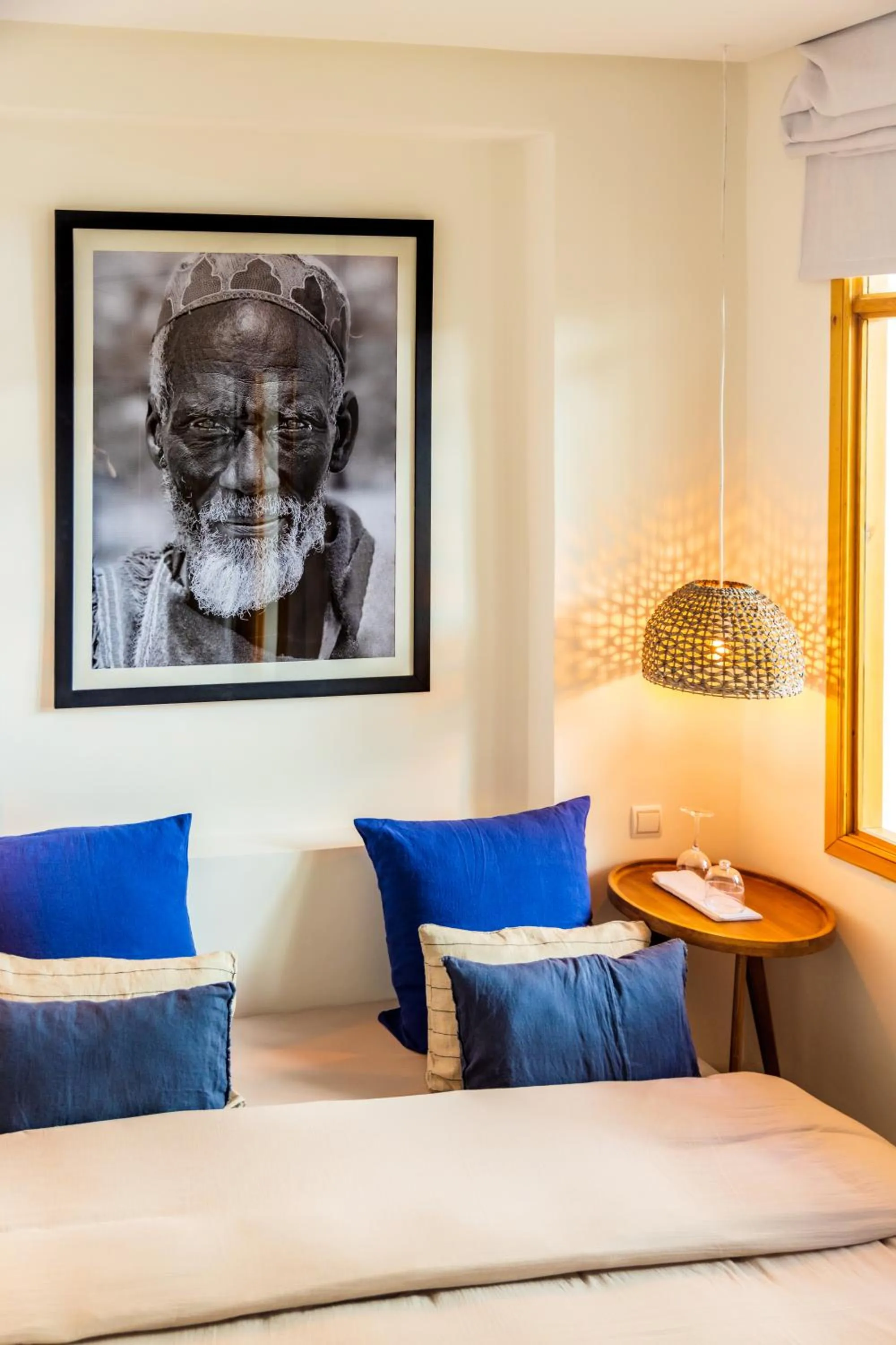 Bed in Pure House Marrakech