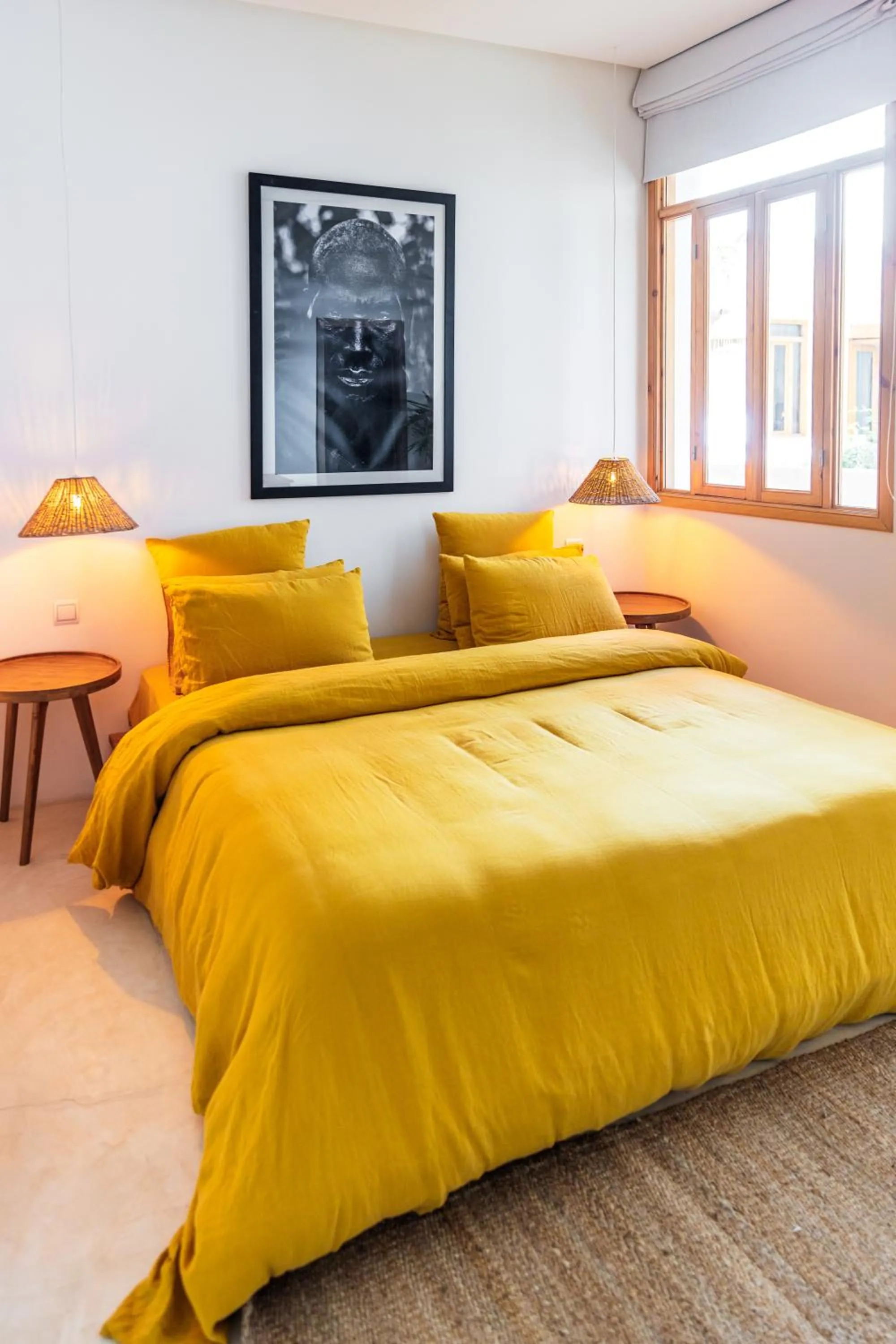 Bed in Pure House Marrakech