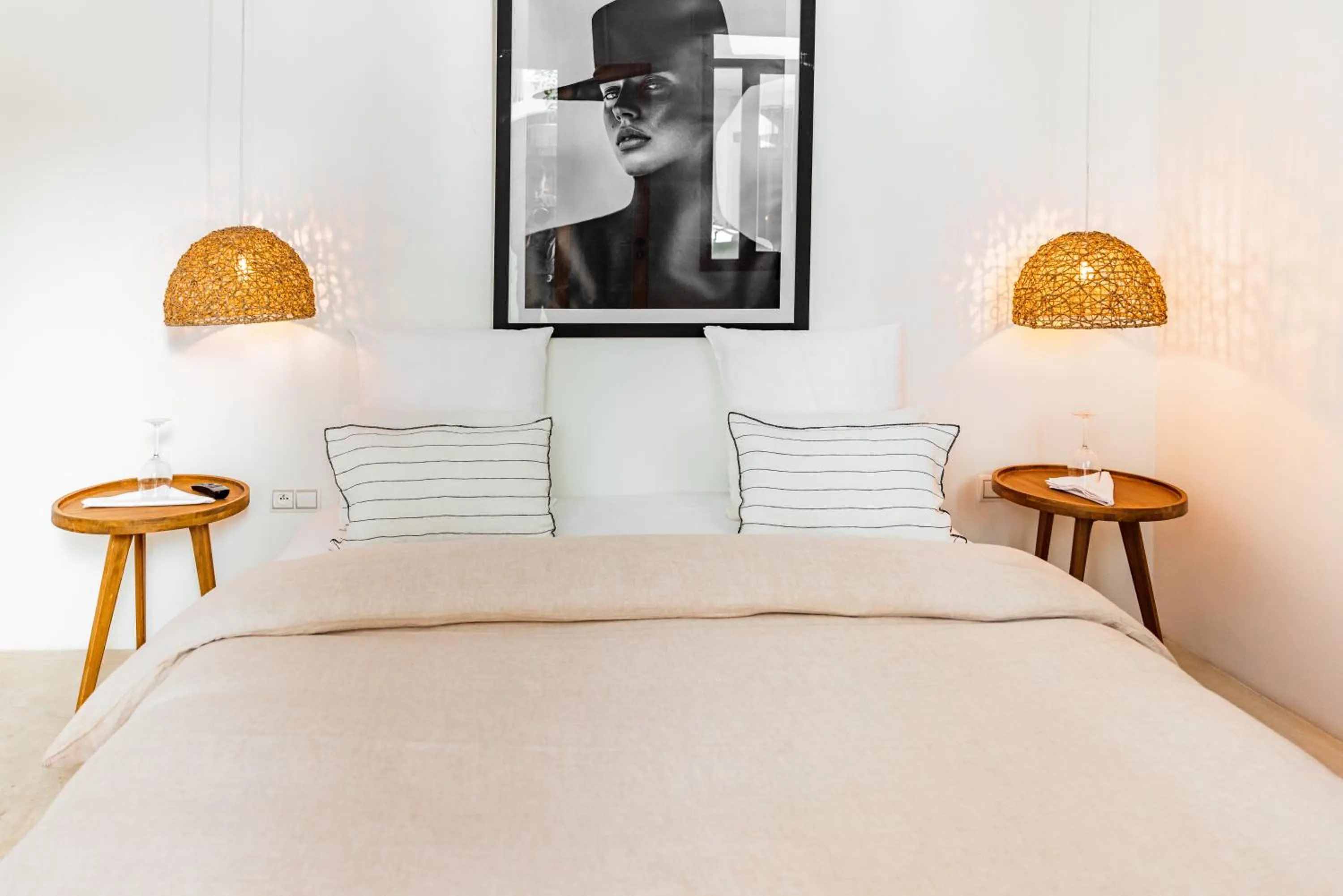 Bed in Pure House Marrakech