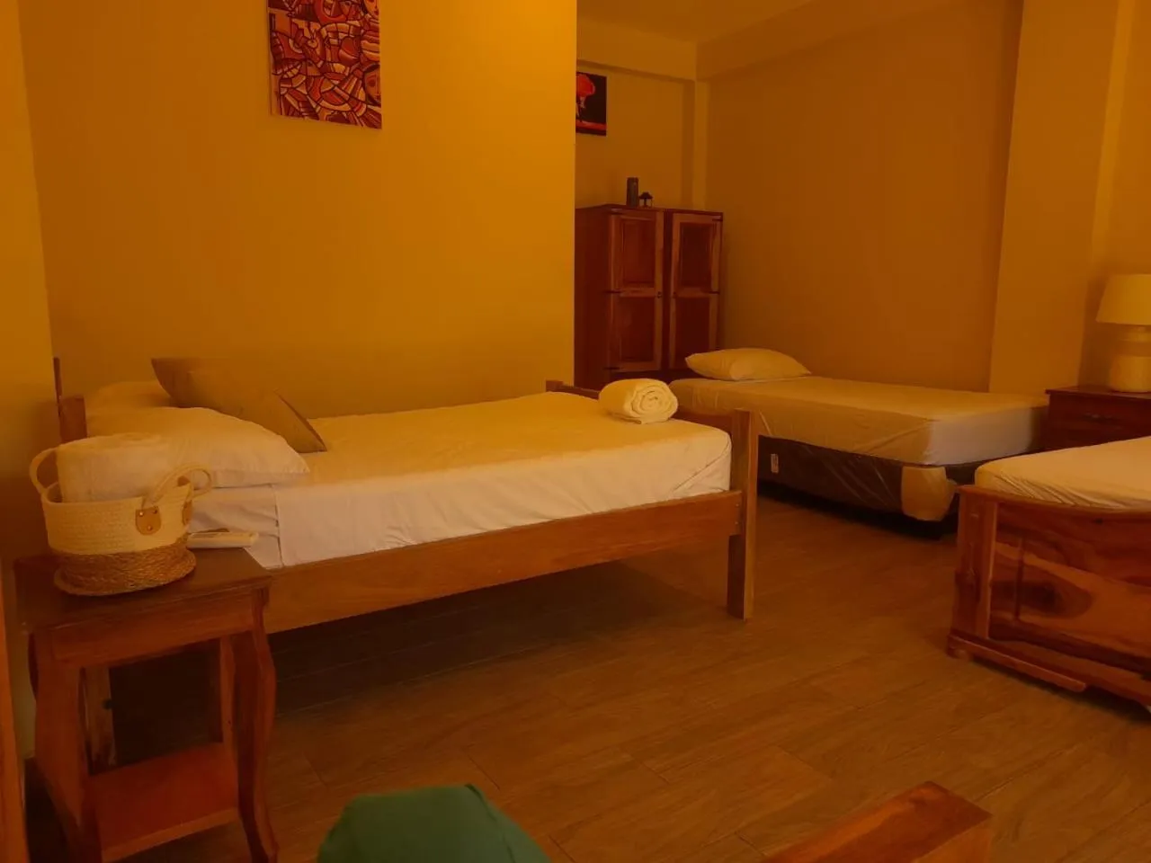 Bed in HOTEL EL VIAJERO