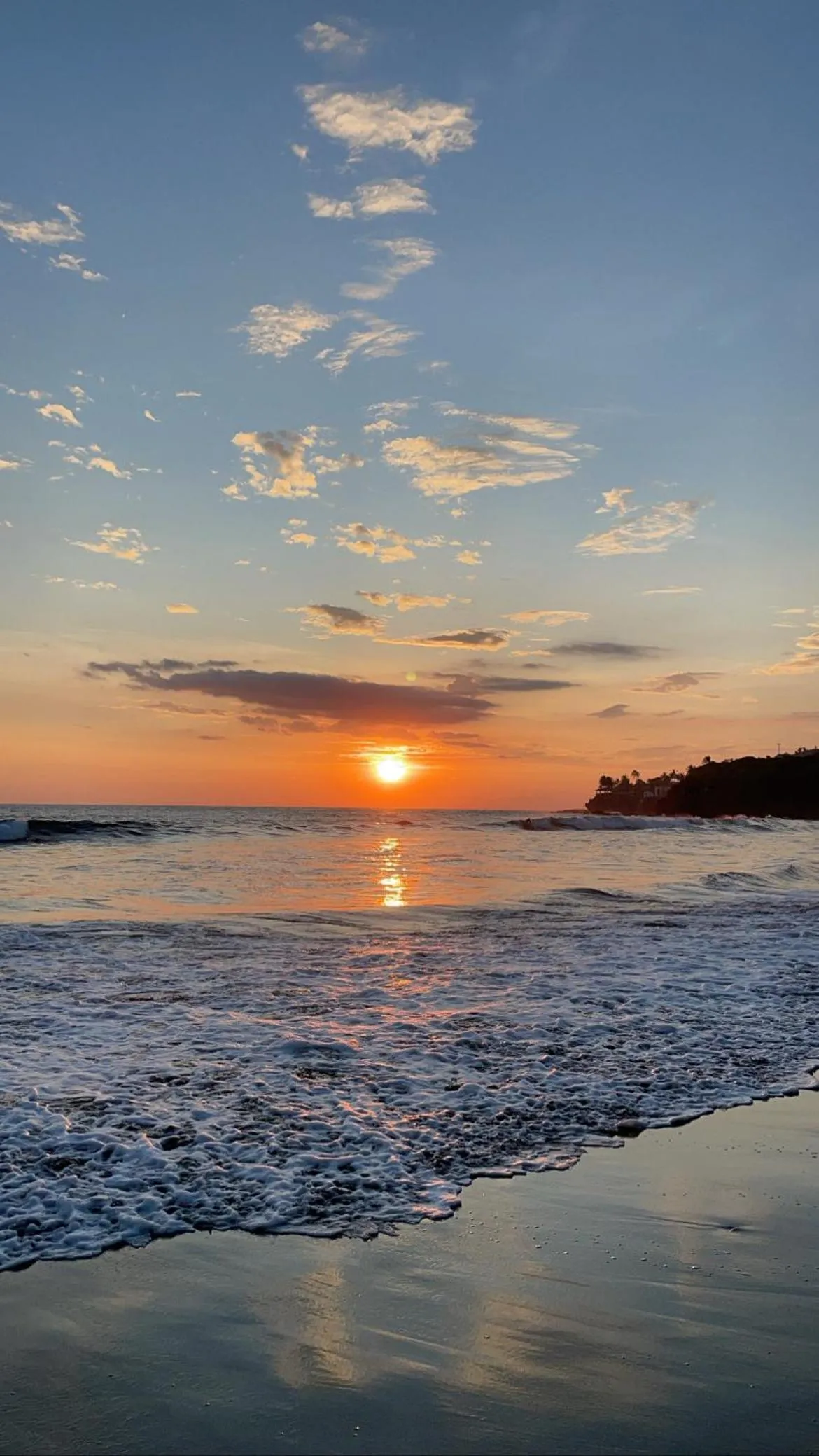 Sunset in HOTEL EL VIAJERO