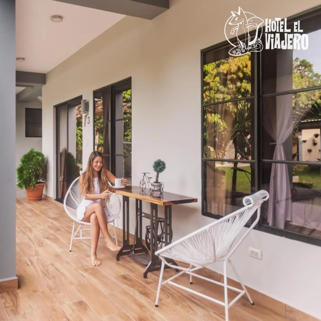 Balcony/Terrace in HOTEL EL VIAJERO