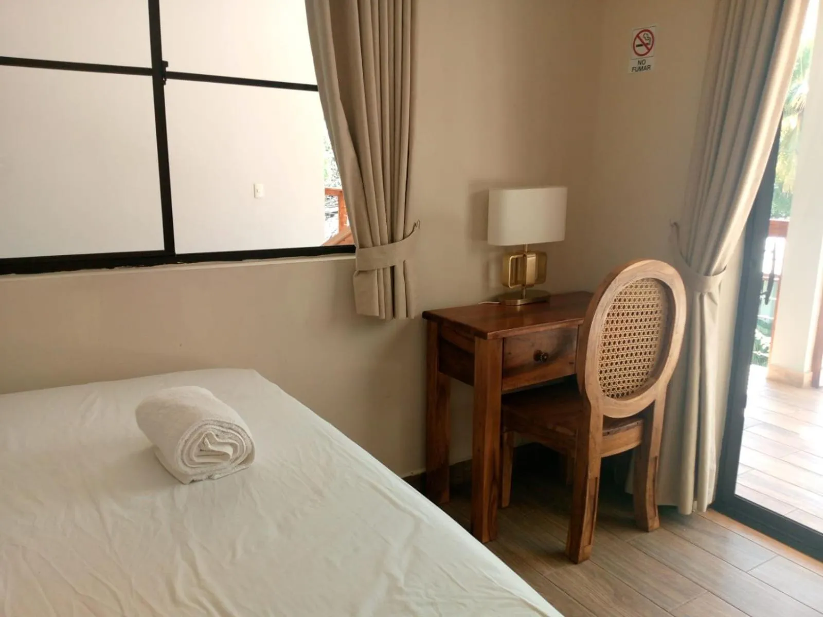 Bed in HOTEL EL VIAJERO