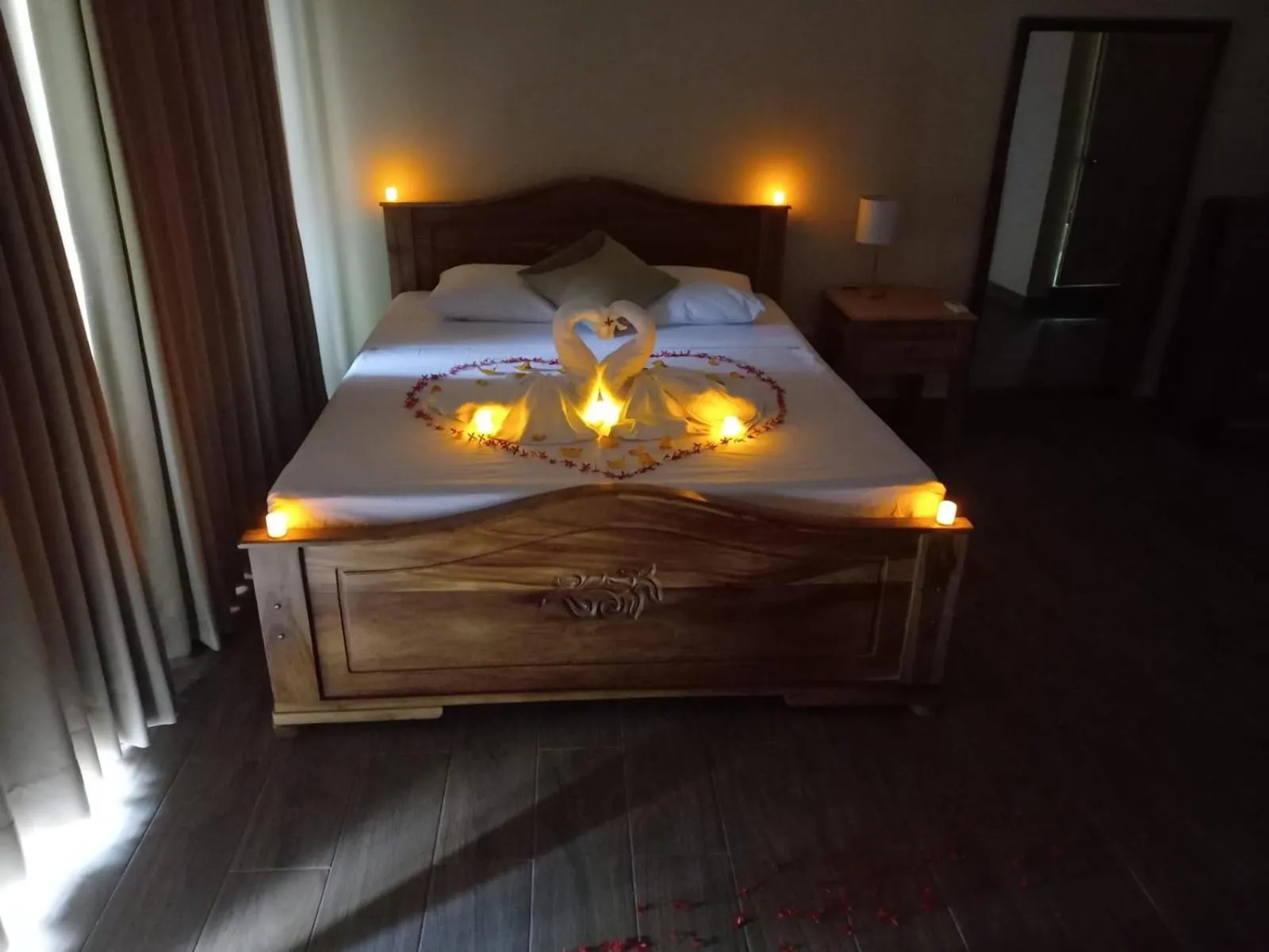 Bed in HOTEL EL VIAJERO