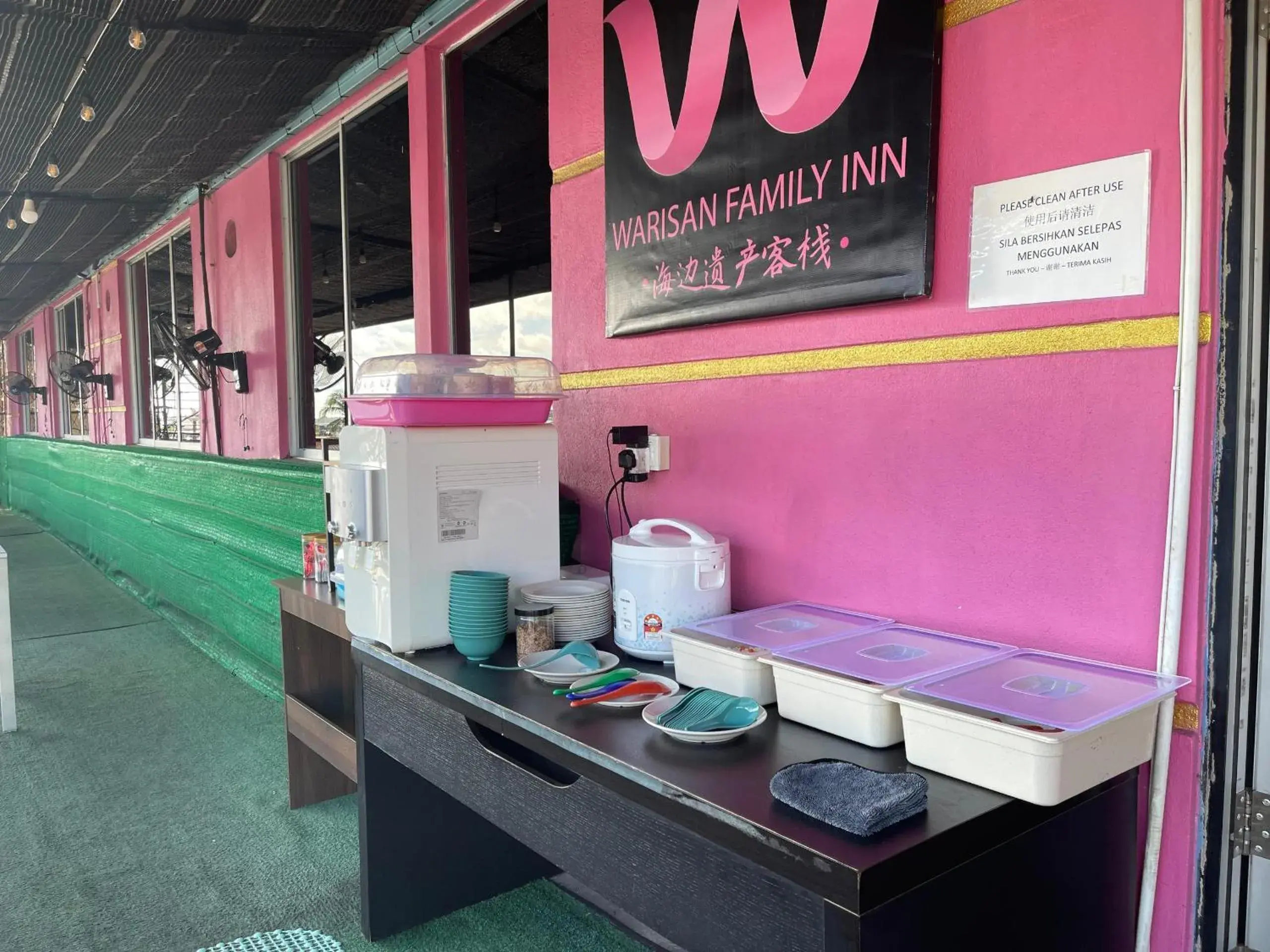 Breakfast in Warisan Family inn @ Seafront Breakfast in Warisan Family inn @ Seafront