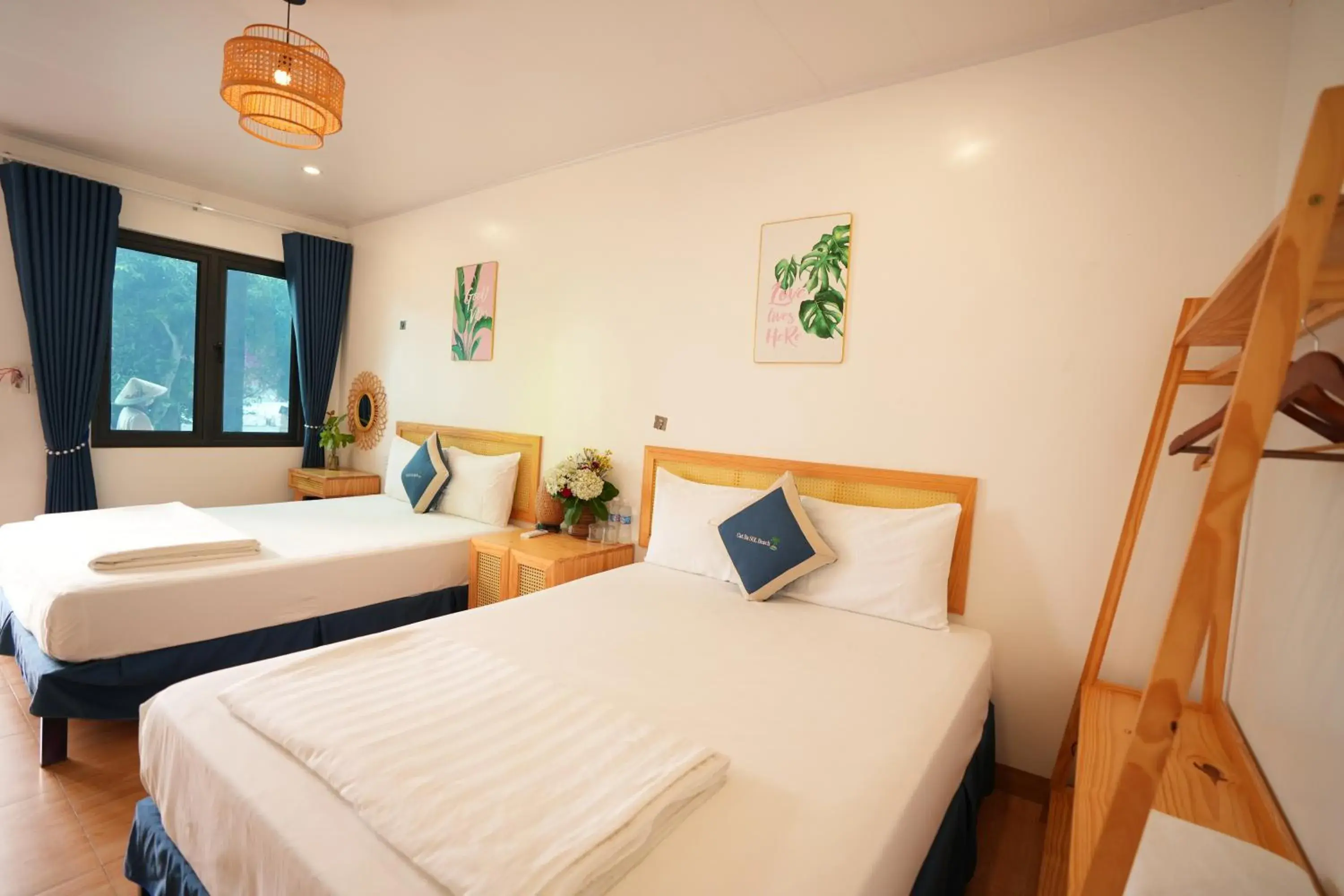 Bed in Cat Ba SOL Beach Bed in Cat Ba SOL Beach