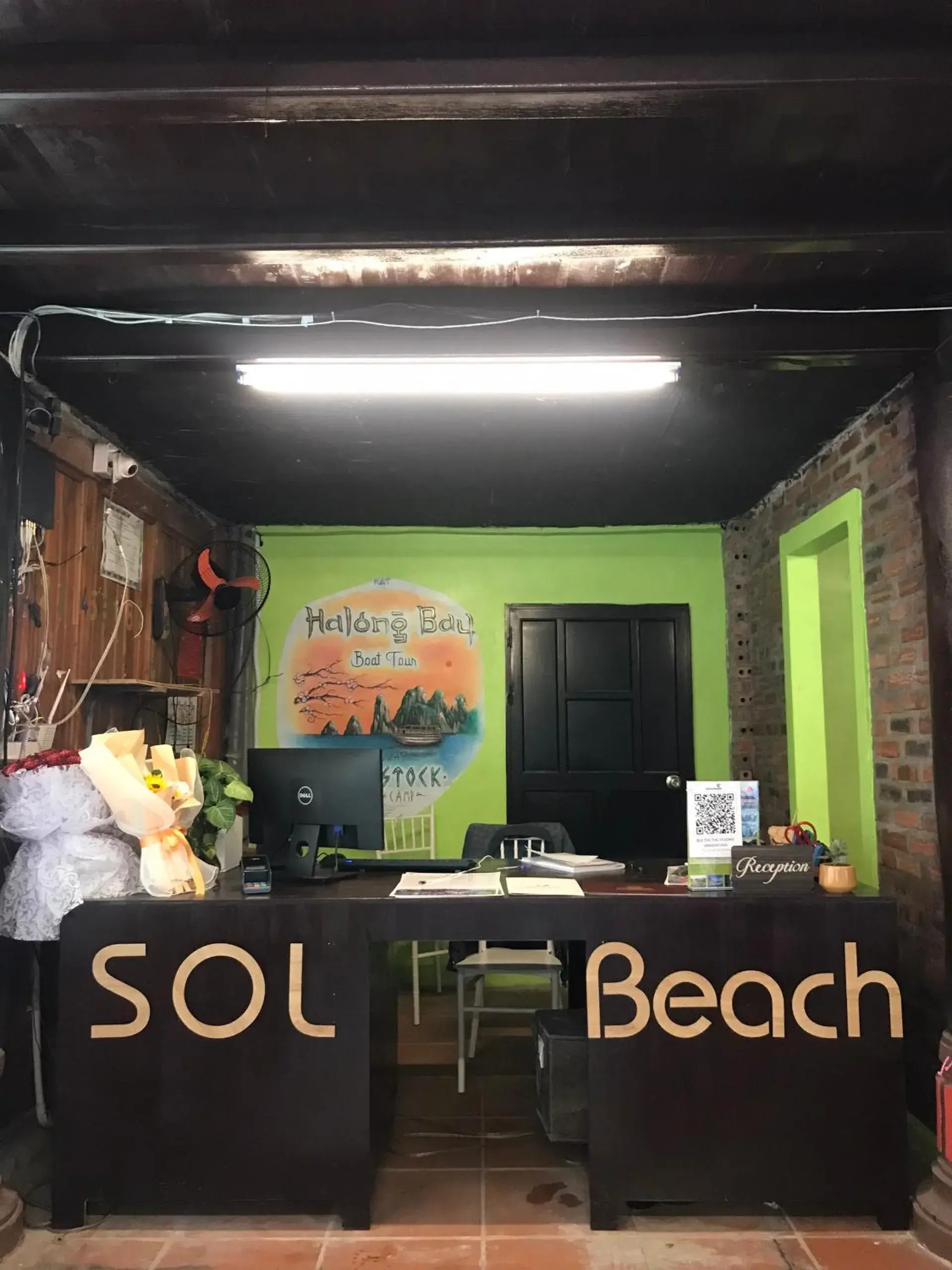 Lobby or reception in Cat Ba SOL Beach Lobby or reception in Cat Ba SOL Beach