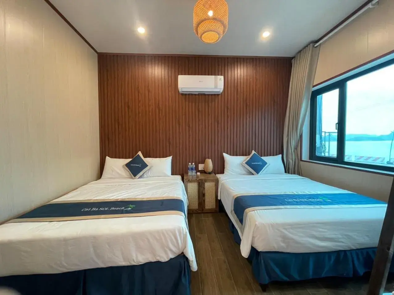 Bed in Cat Ba SOL Beach Bed in Cat Ba SOL Beach