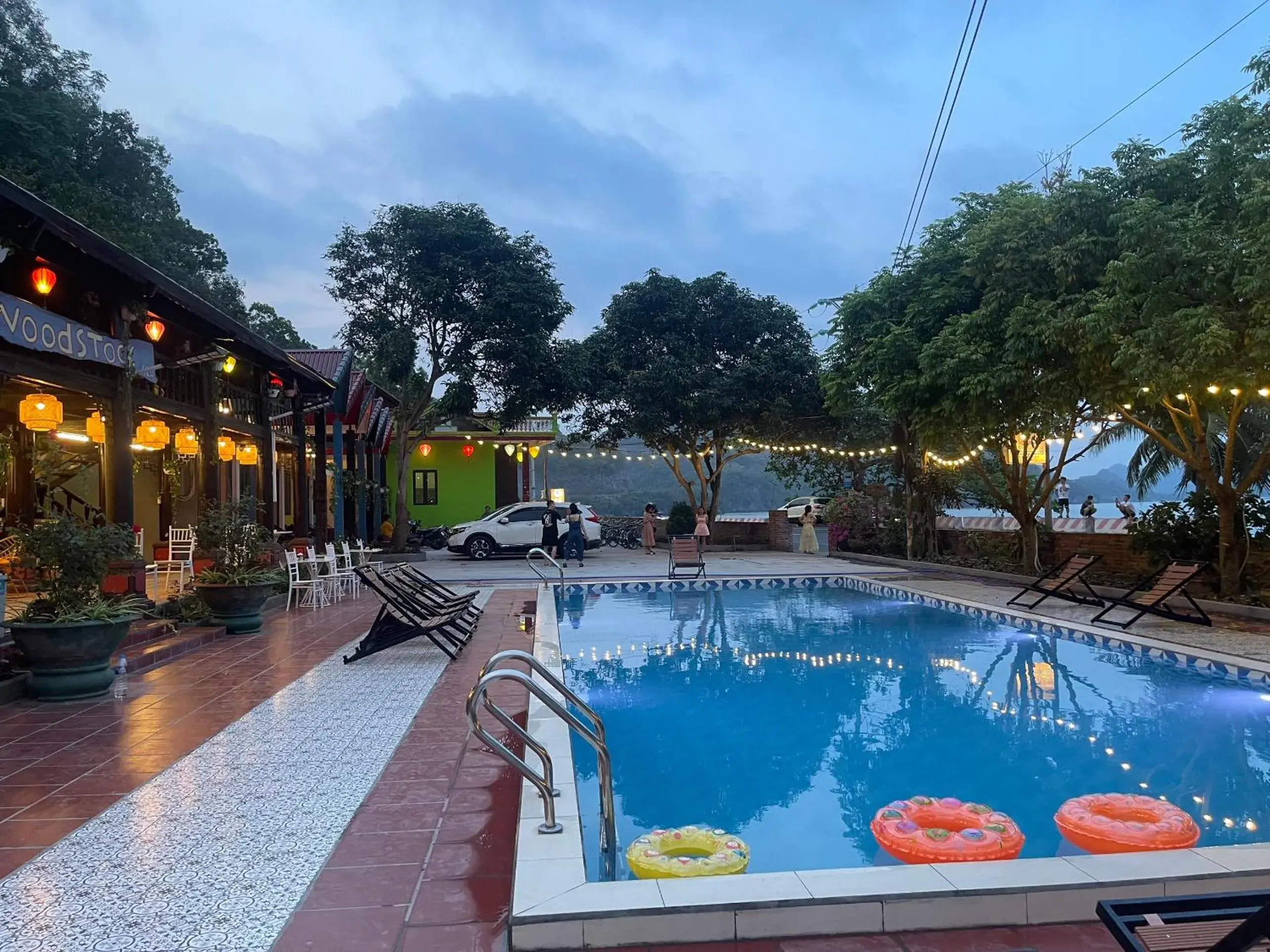 Swimming pool in Cat Ba SOL Beach Swimming pool in Cat Ba SOL Beach