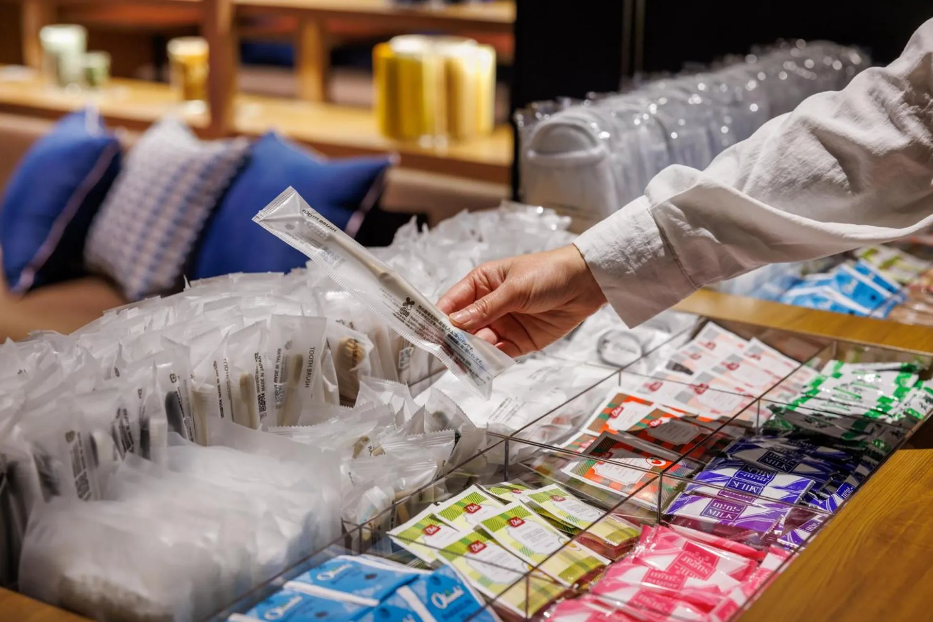 Lobby or reception in &Here TOKYO UENO