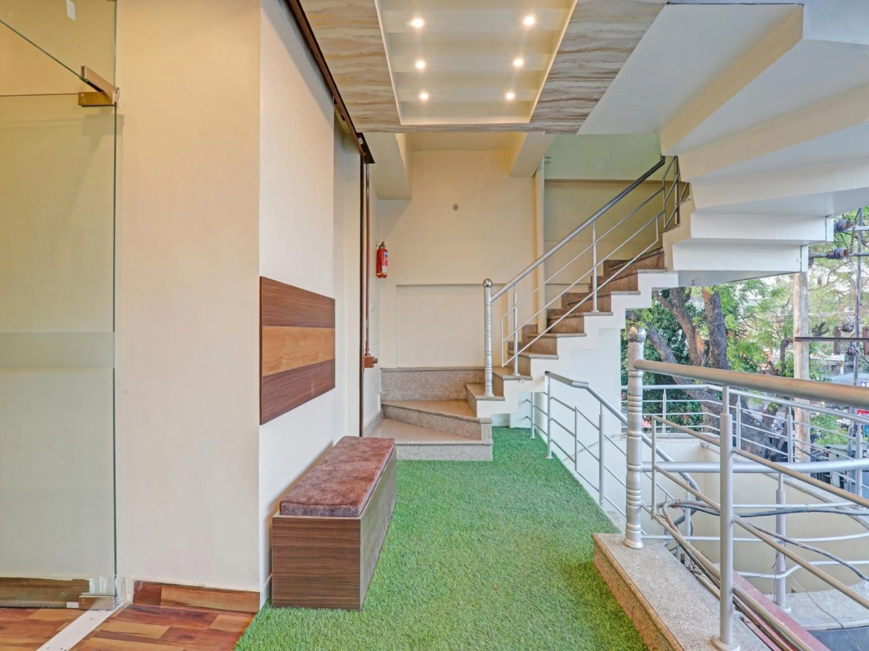 Lobby or reception in Hotel O The Ashiyana Inn