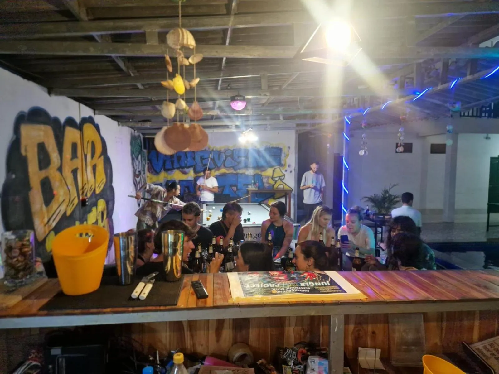 People in Santi Villa