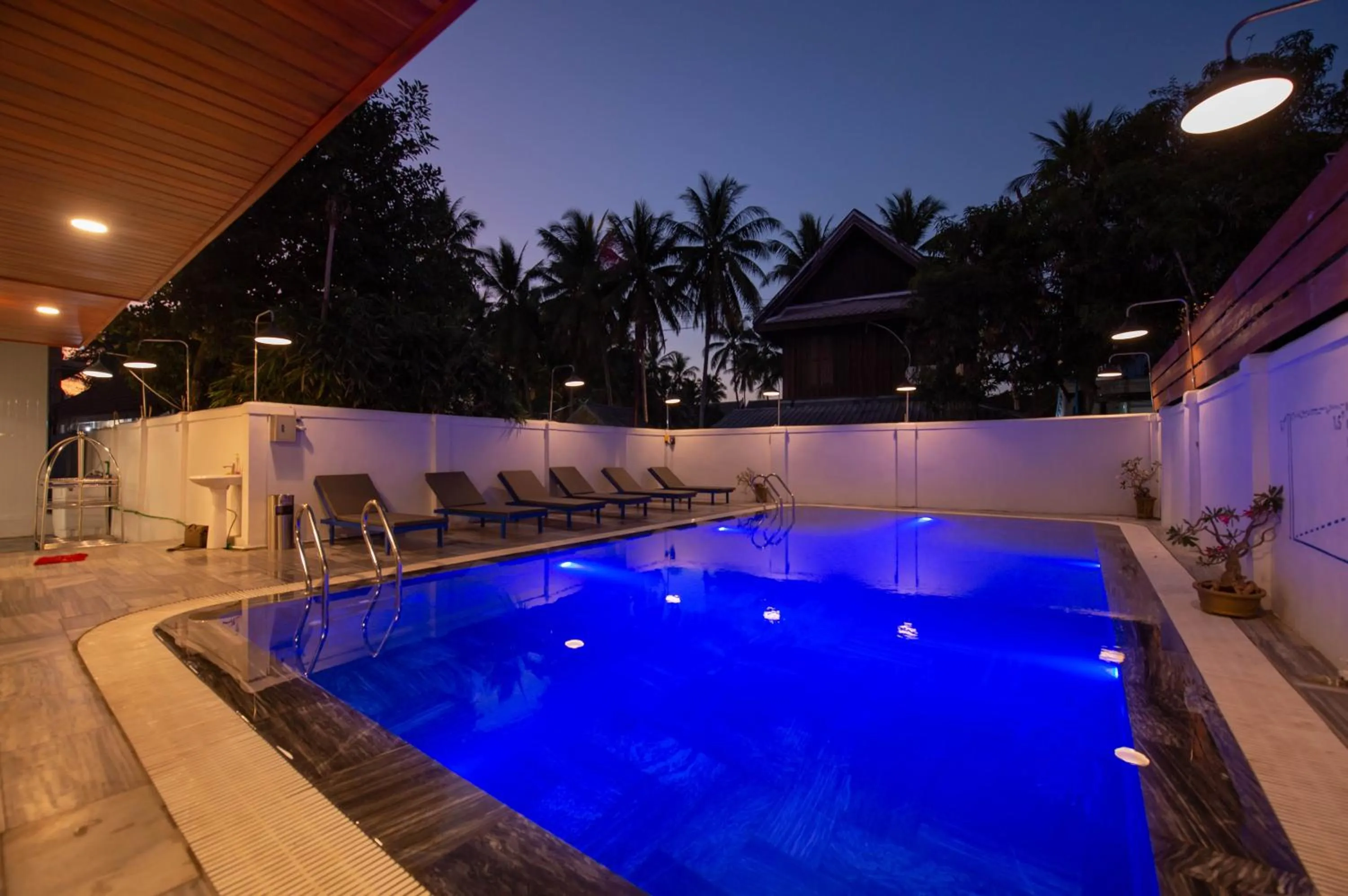 Night in LuangPrabang Center Hotel