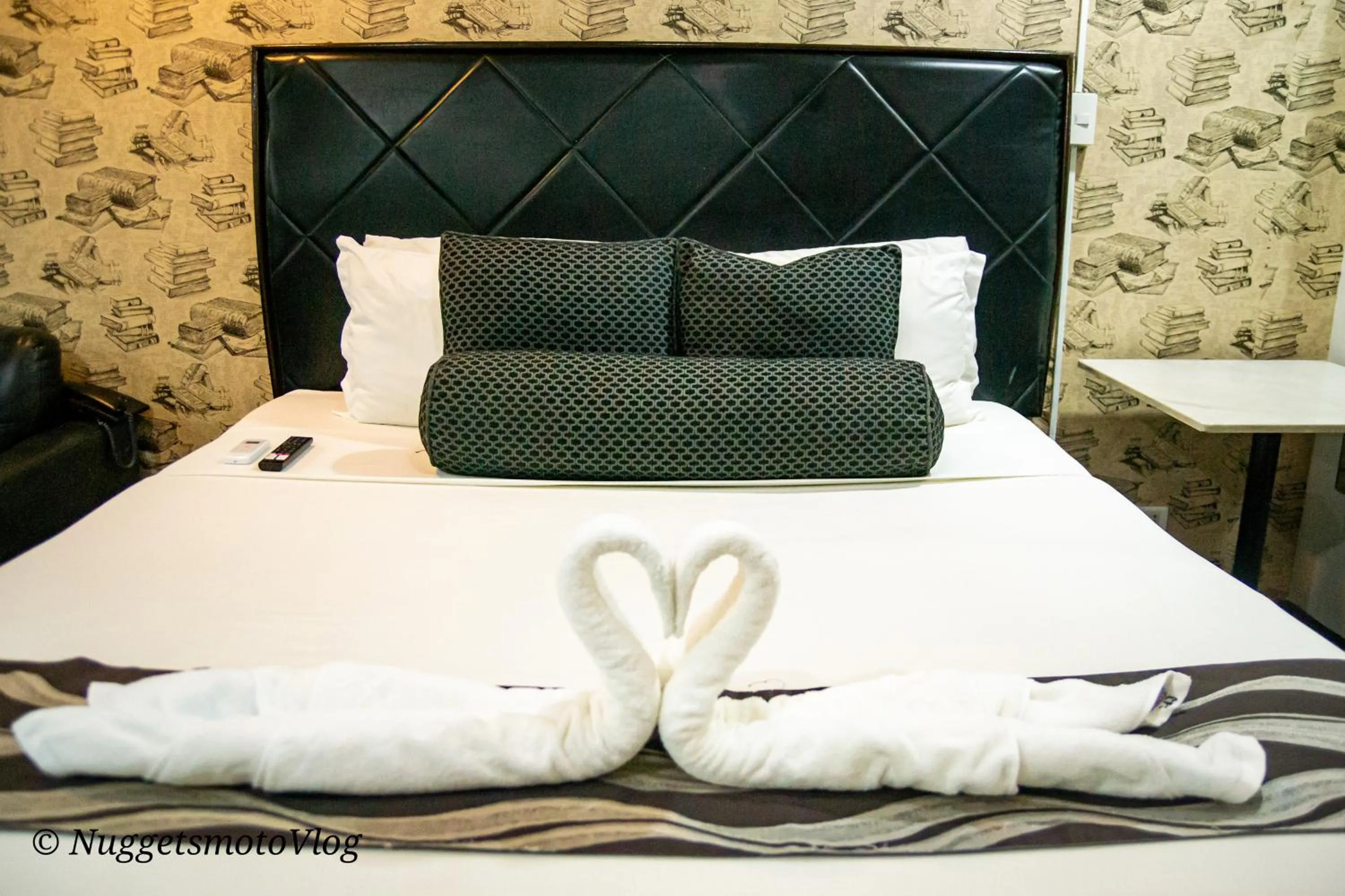 Bed in Grand Central Hotel