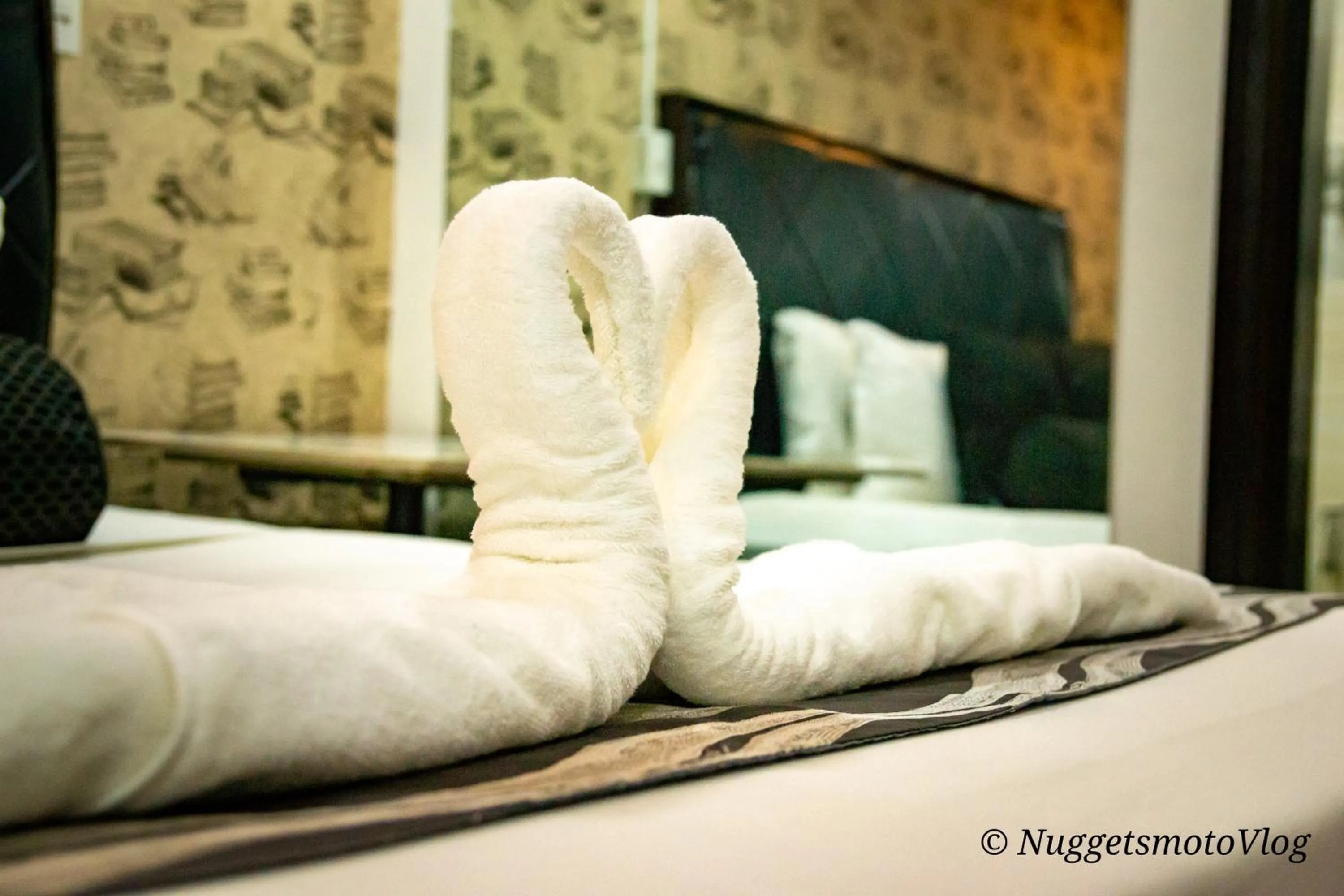 Bed in Grand Central Hotel