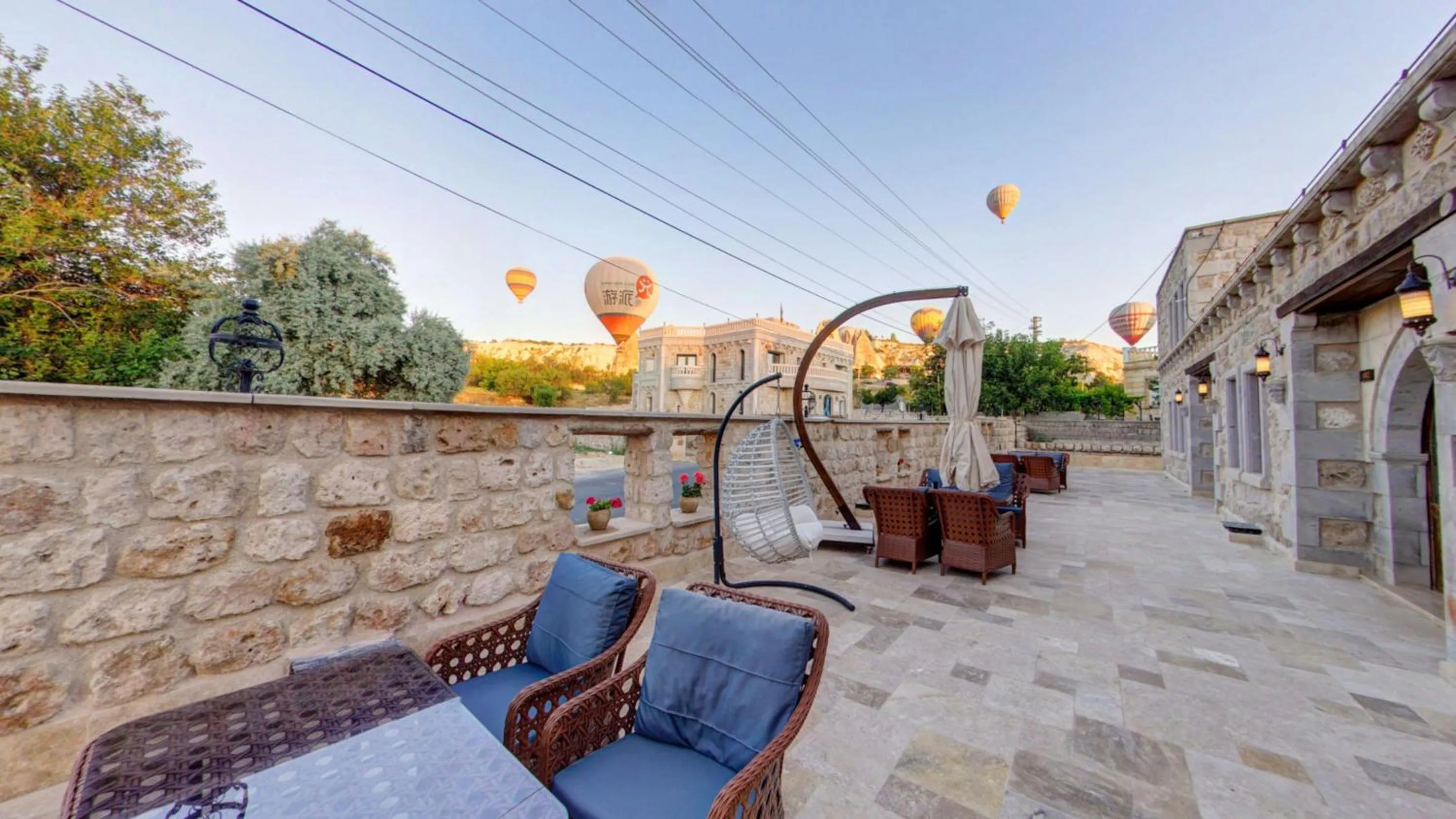 Seating area in Premium Cappadocia House