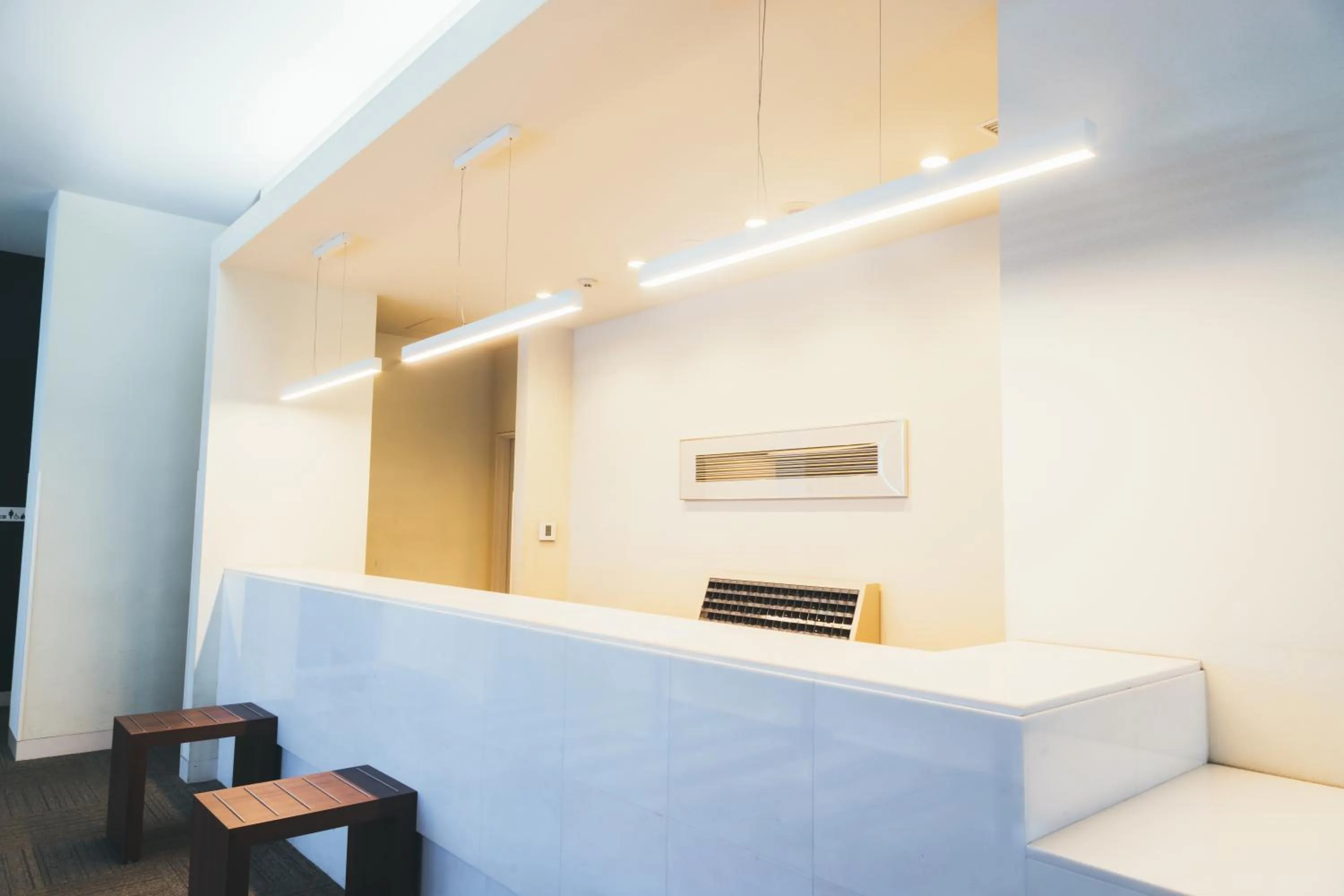 Lobby or reception in Quintessa Hotel Kokura Comic & Books