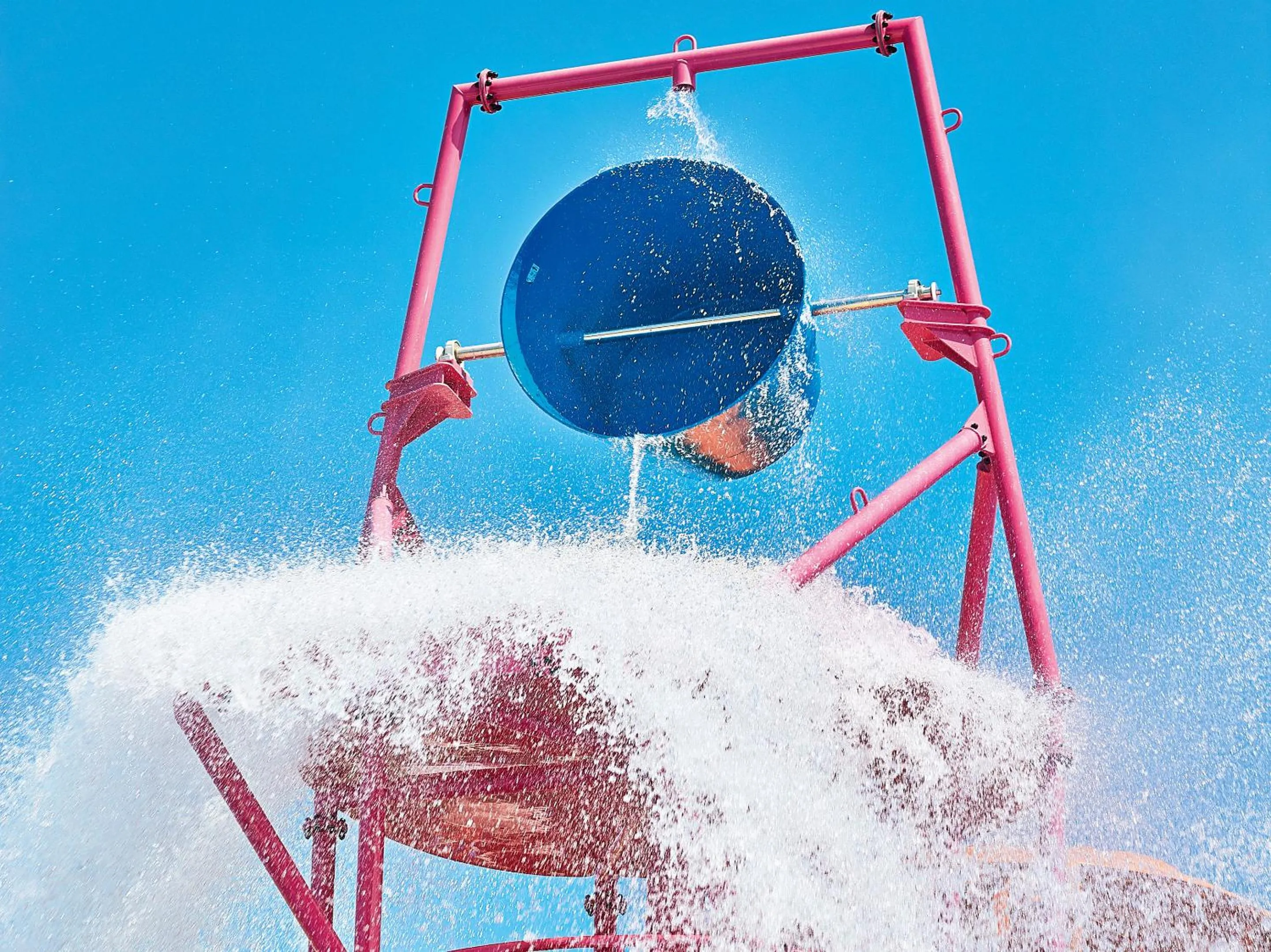 Aqua park in Grecotel LUXME Palms at Riviera Olympia & Aqua Park