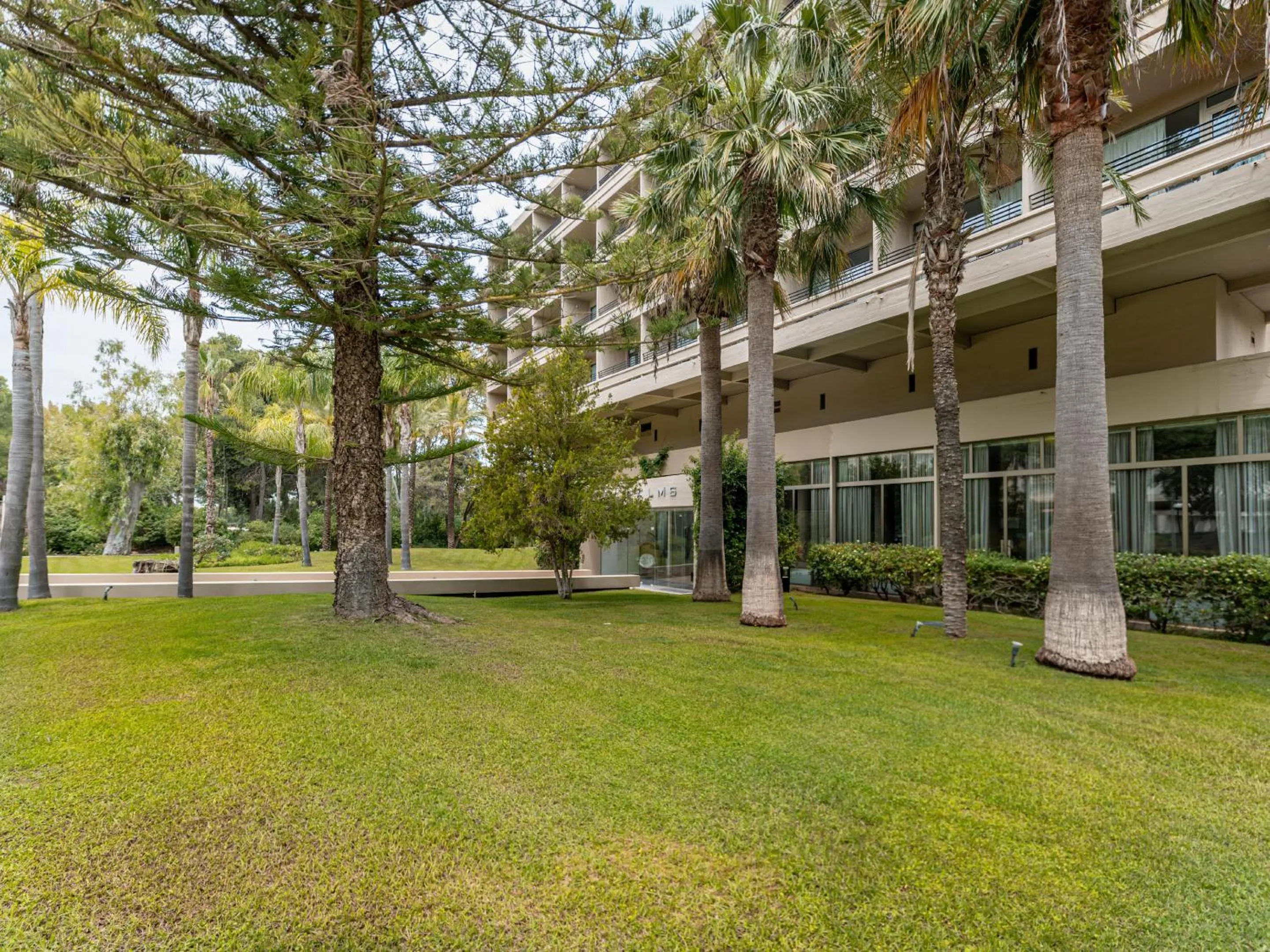 Property building in Grecotel LUXME Palms at Riviera Olympia & Aqua Park