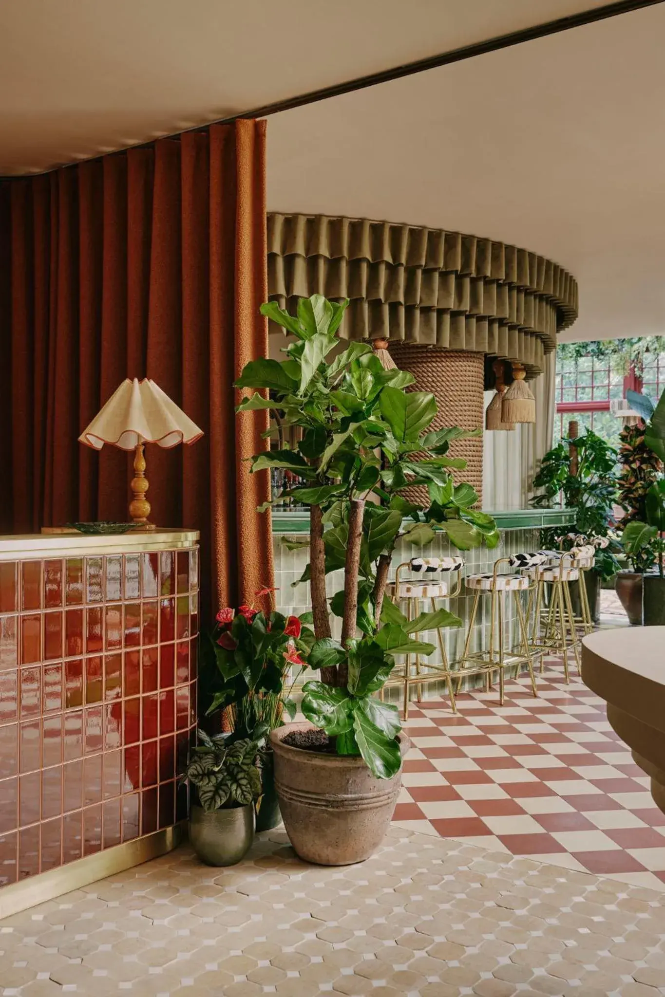 Lounge or bar in Ember Locke Kensington Lounge or bar in Ember Locke Kensington