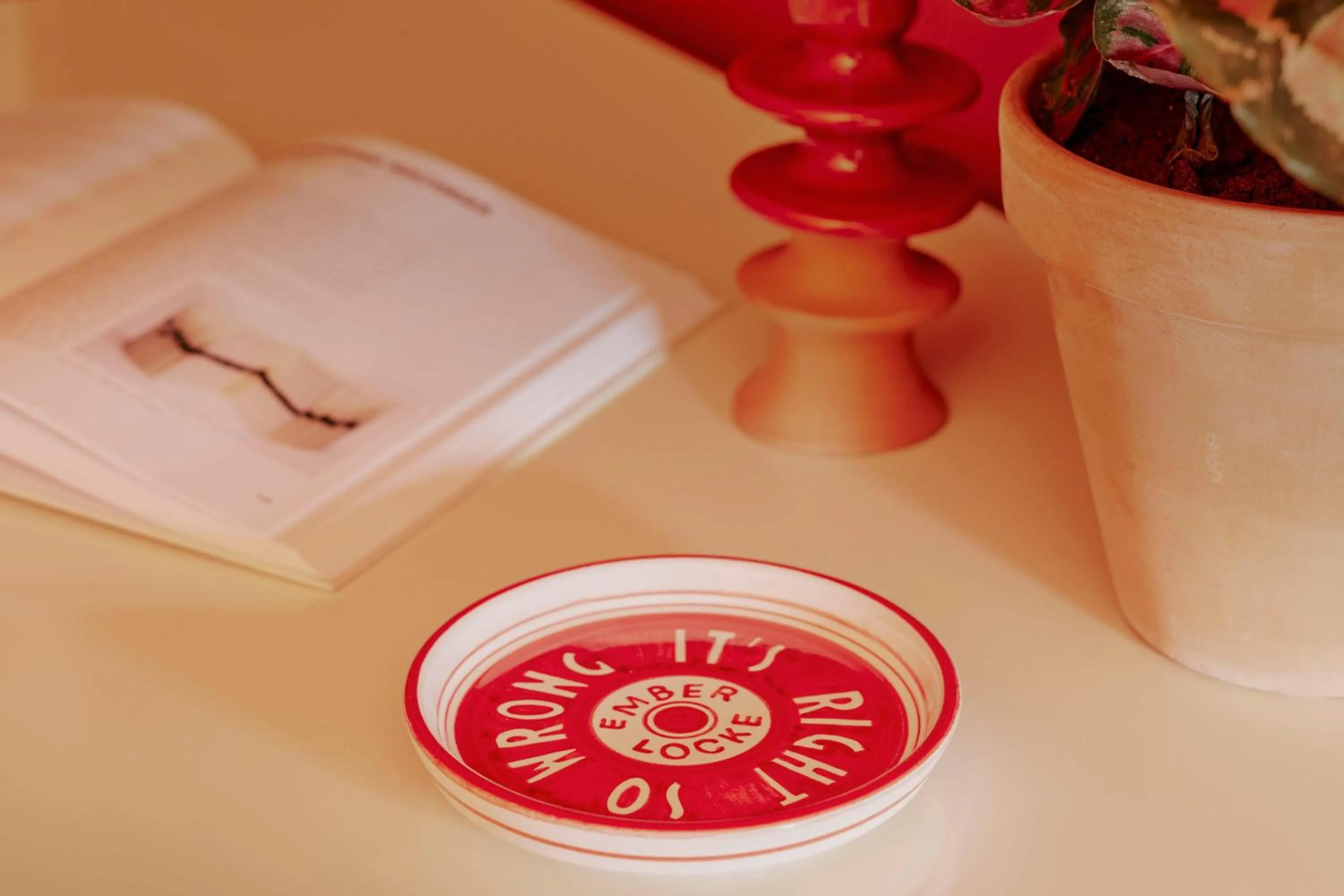 Decorative detail in Ember Locke Kensington