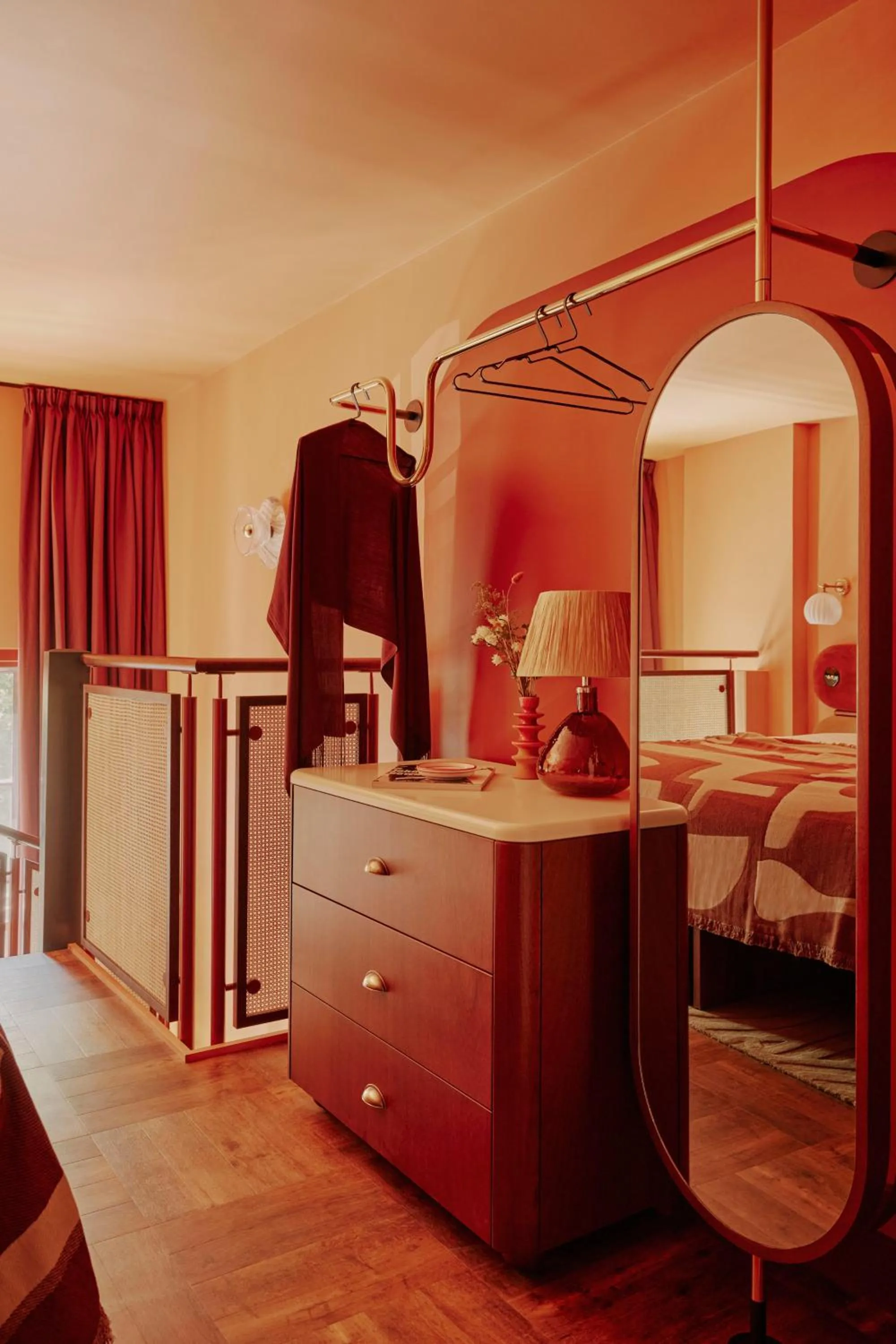 Bedroom, Bed in Ember Locke Kensington