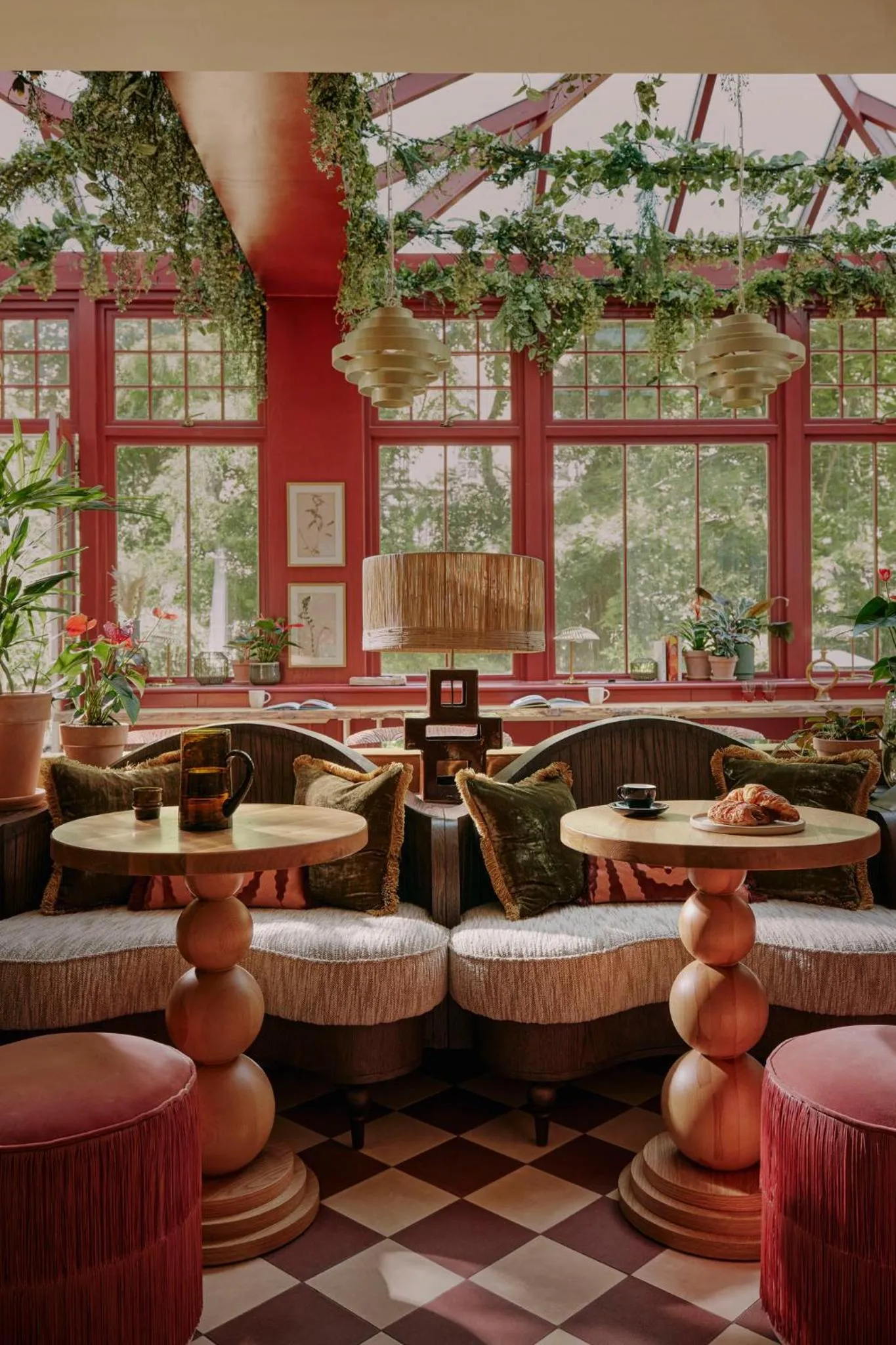 Decorative detail in Ember Locke Kensington