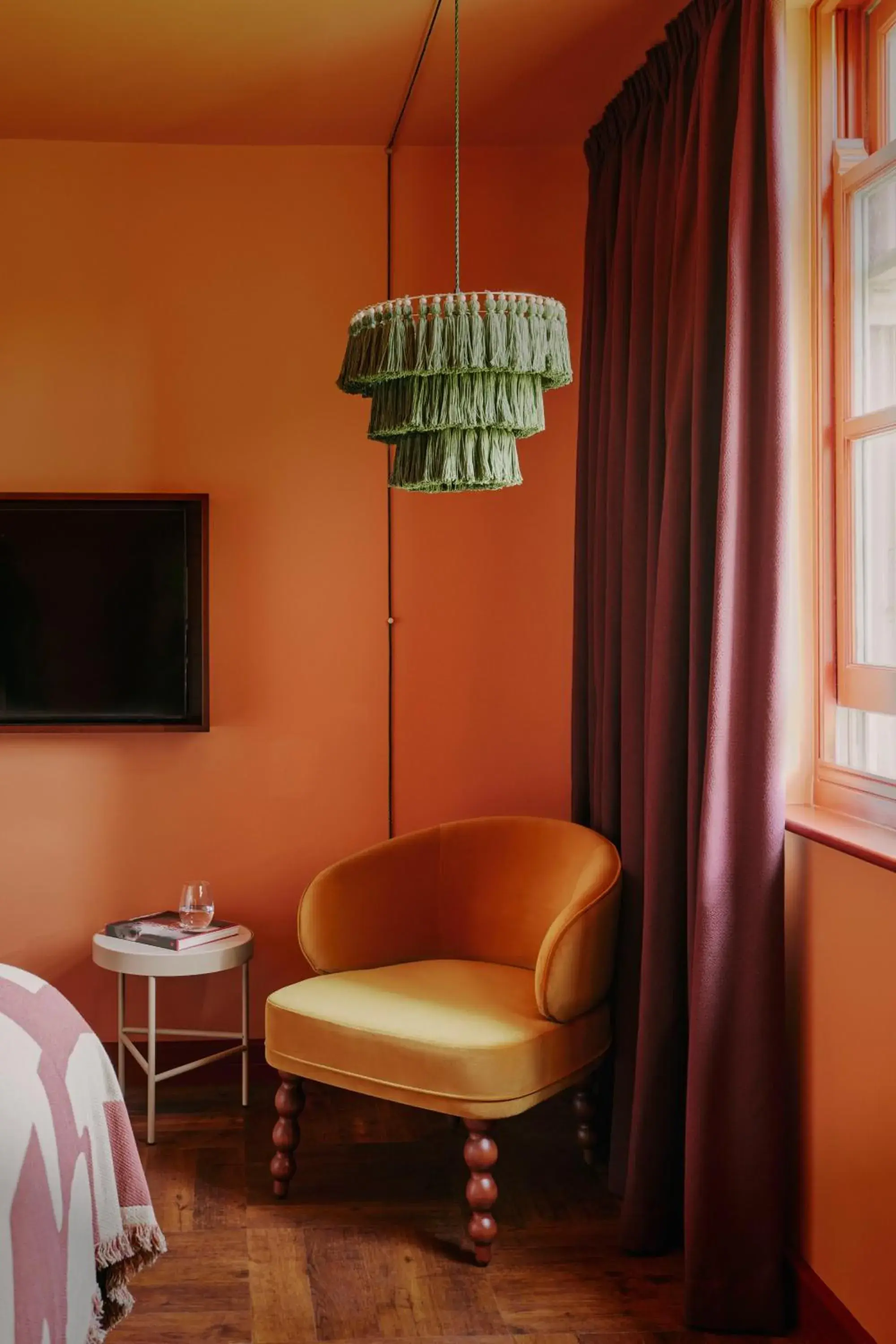 Bedroom, Bed in Ember Locke Kensington Bedroom, Bed in Ember Locke Kensington