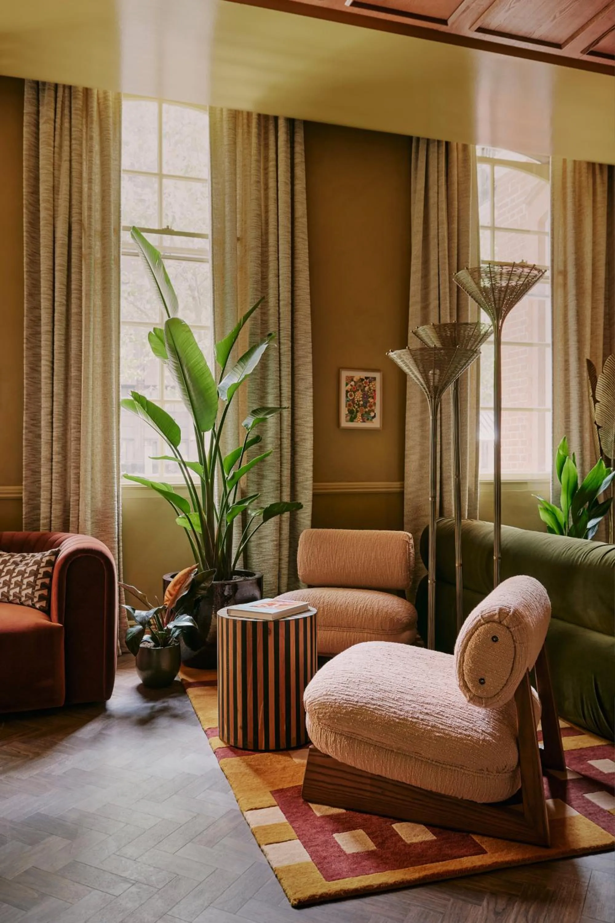 Decorative detail in Ember Locke Kensington