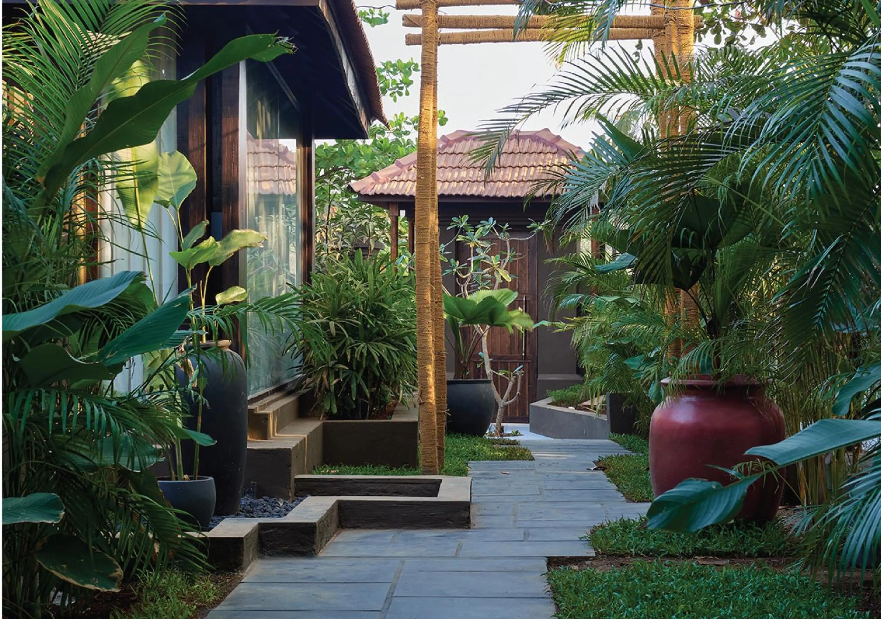 Garden in Red Thread Morjim