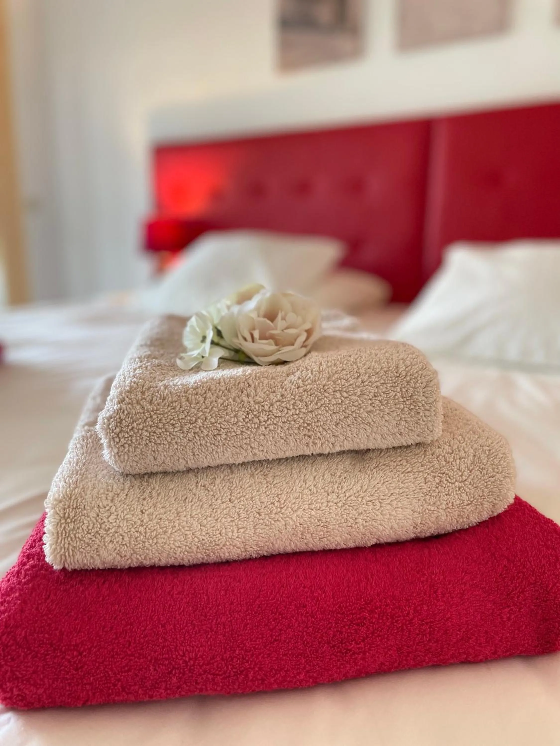 Bed in Sunset apartment, front line Mijas Golf