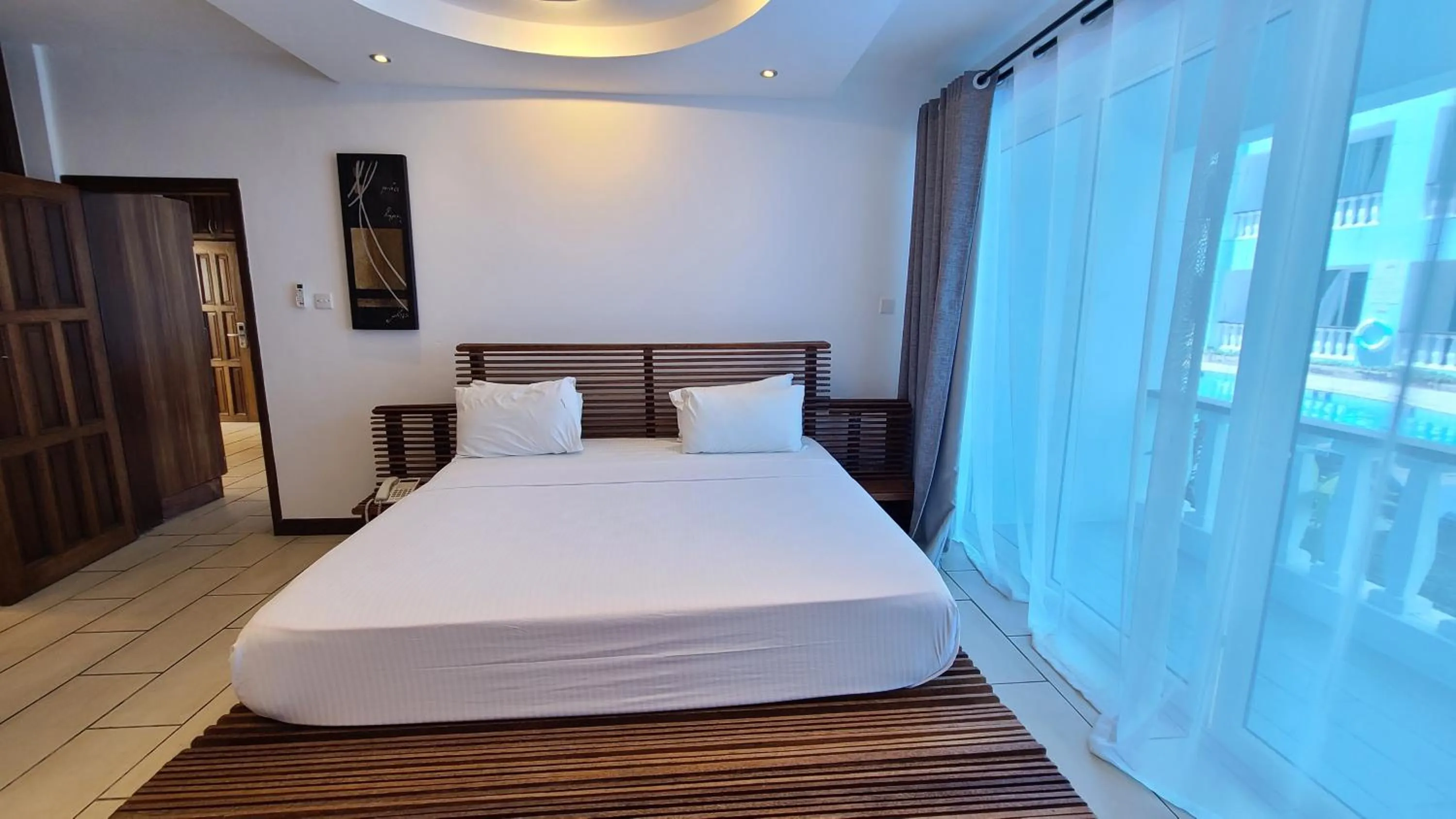 Bed in c3 Cowrie Shell Residences
