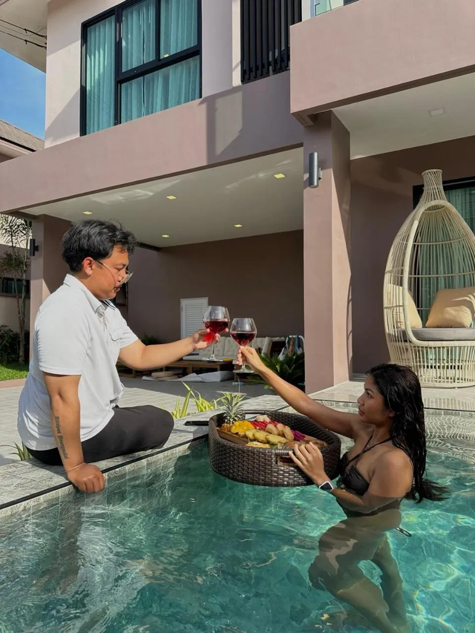 Property building in Southern Peak Pool Villa Huay Yai Pattaya