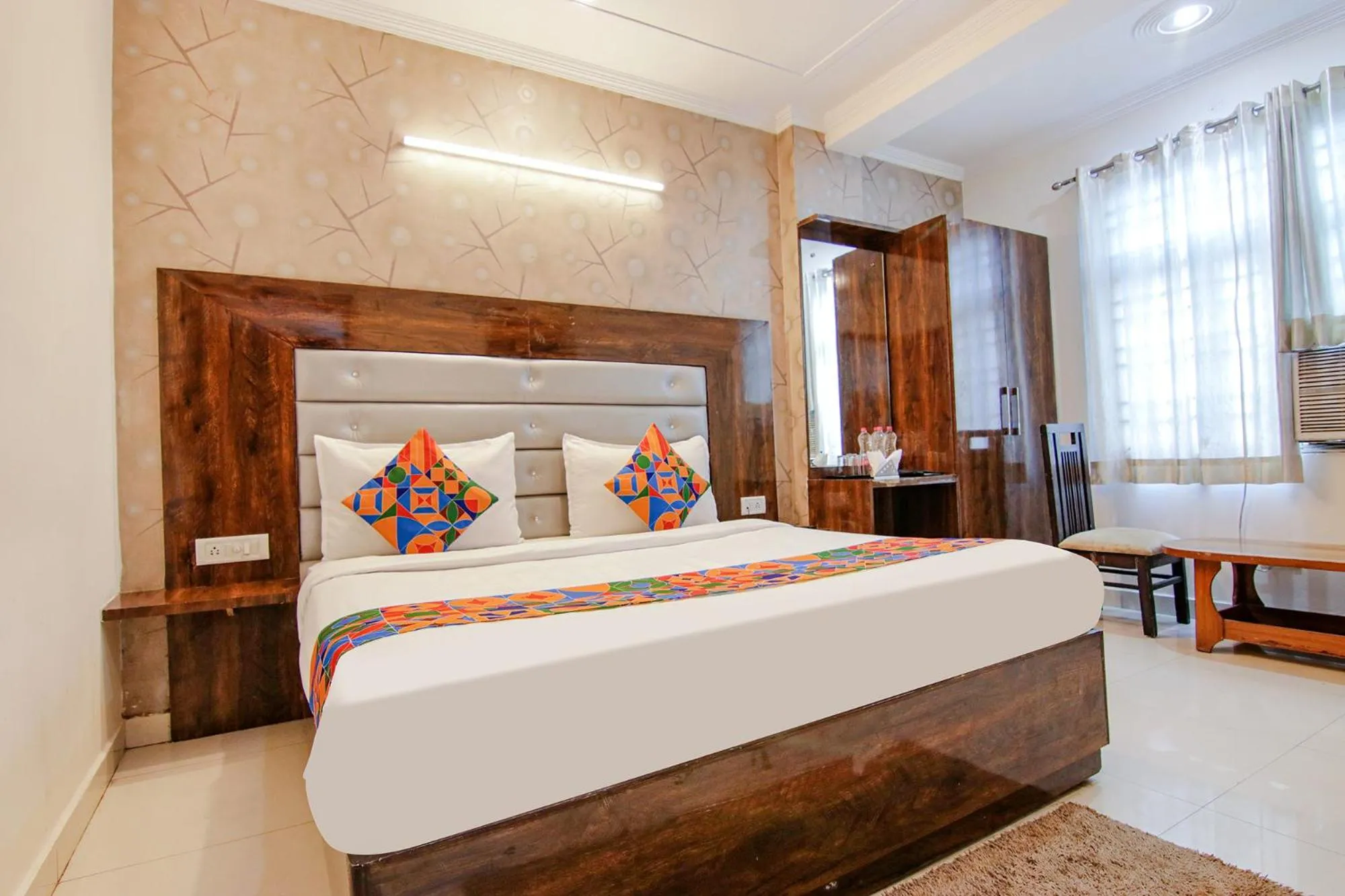 Bed in FabHotel Airport Avalon - Nr IGI Airport New Delhi