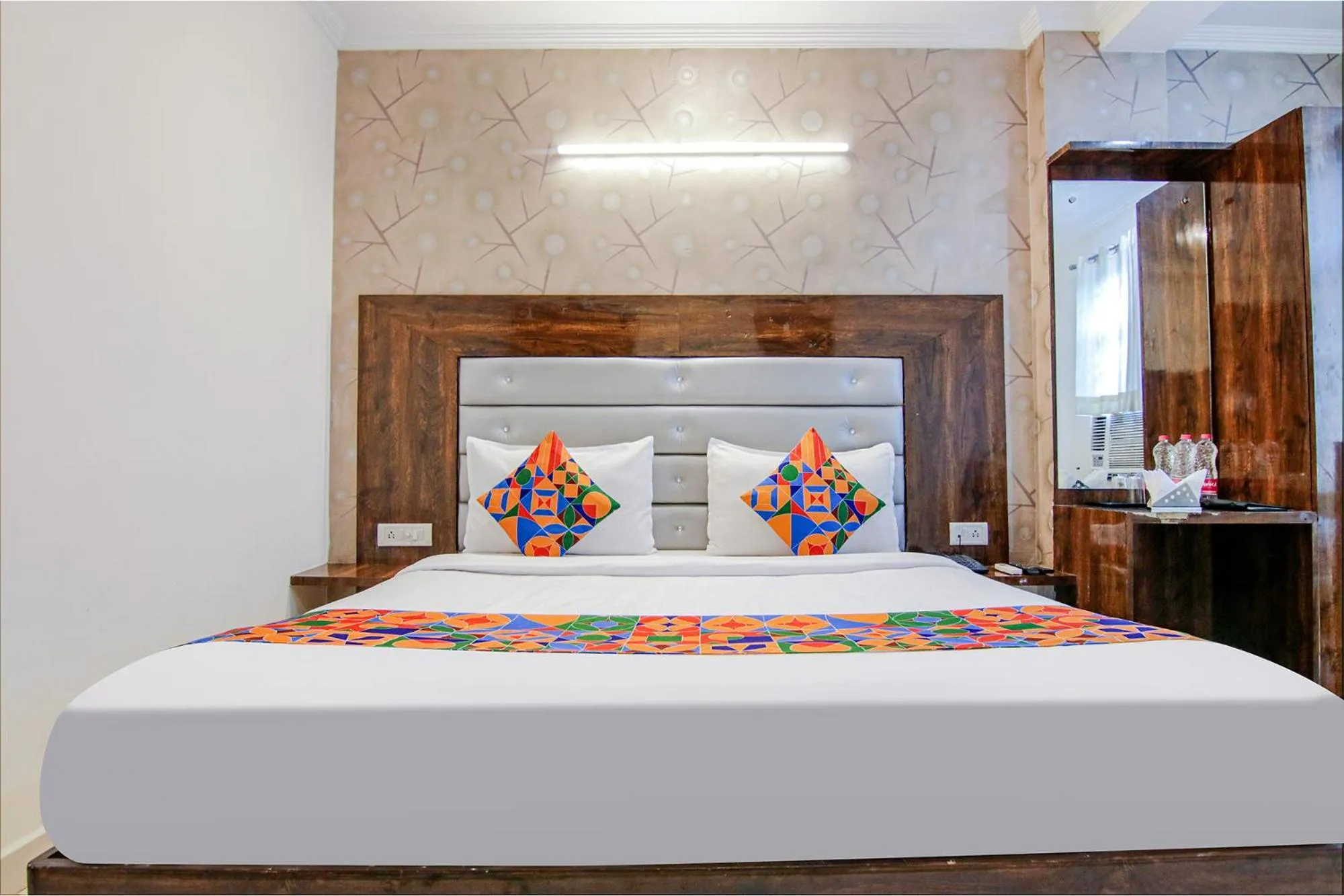 Bed in FabHotel Airport Avalon - Nr IGI Airport New Delhi
