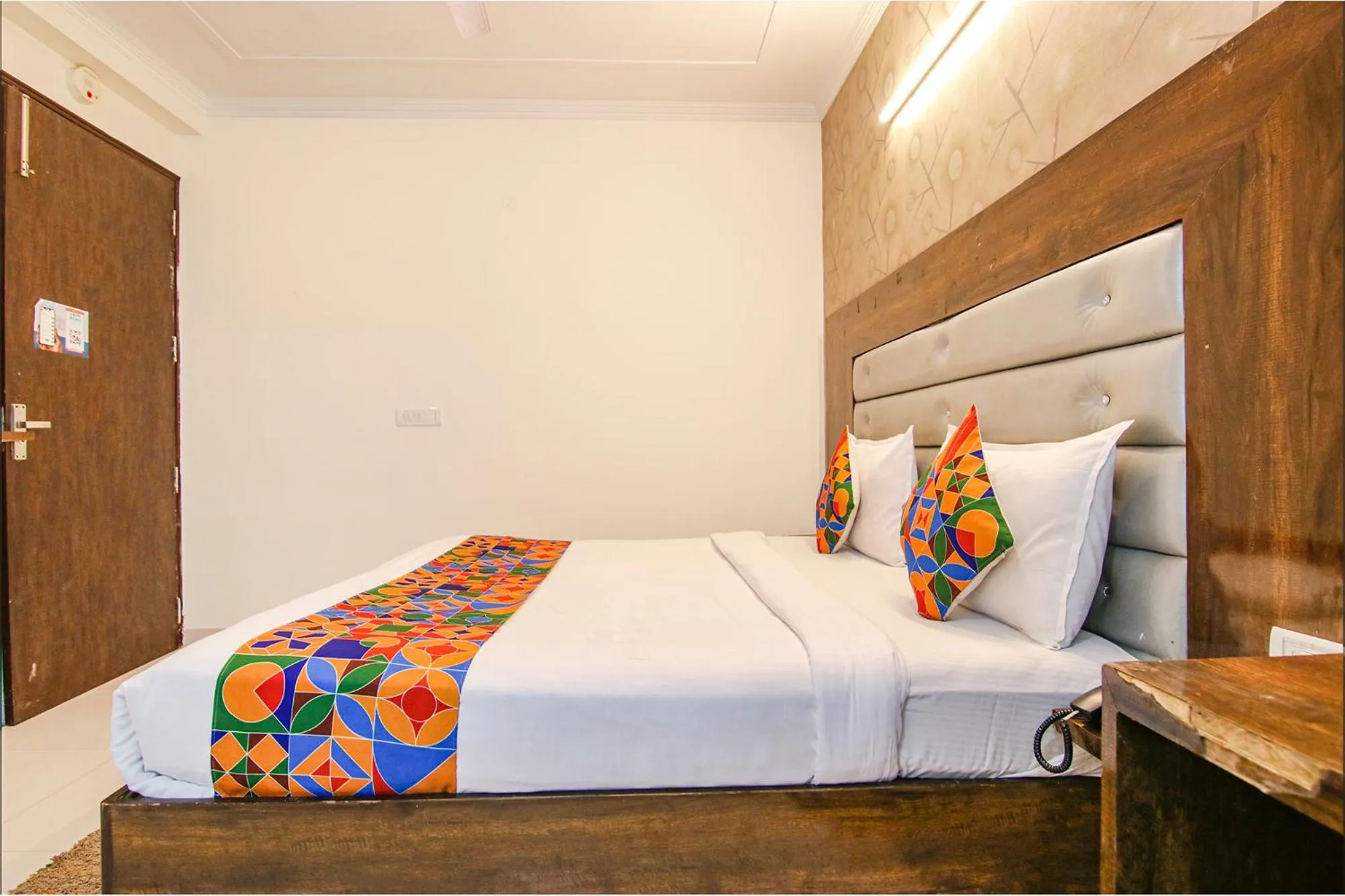 Bed in FabHotel Airport Avalon - Nr IGI Airport New Delhi