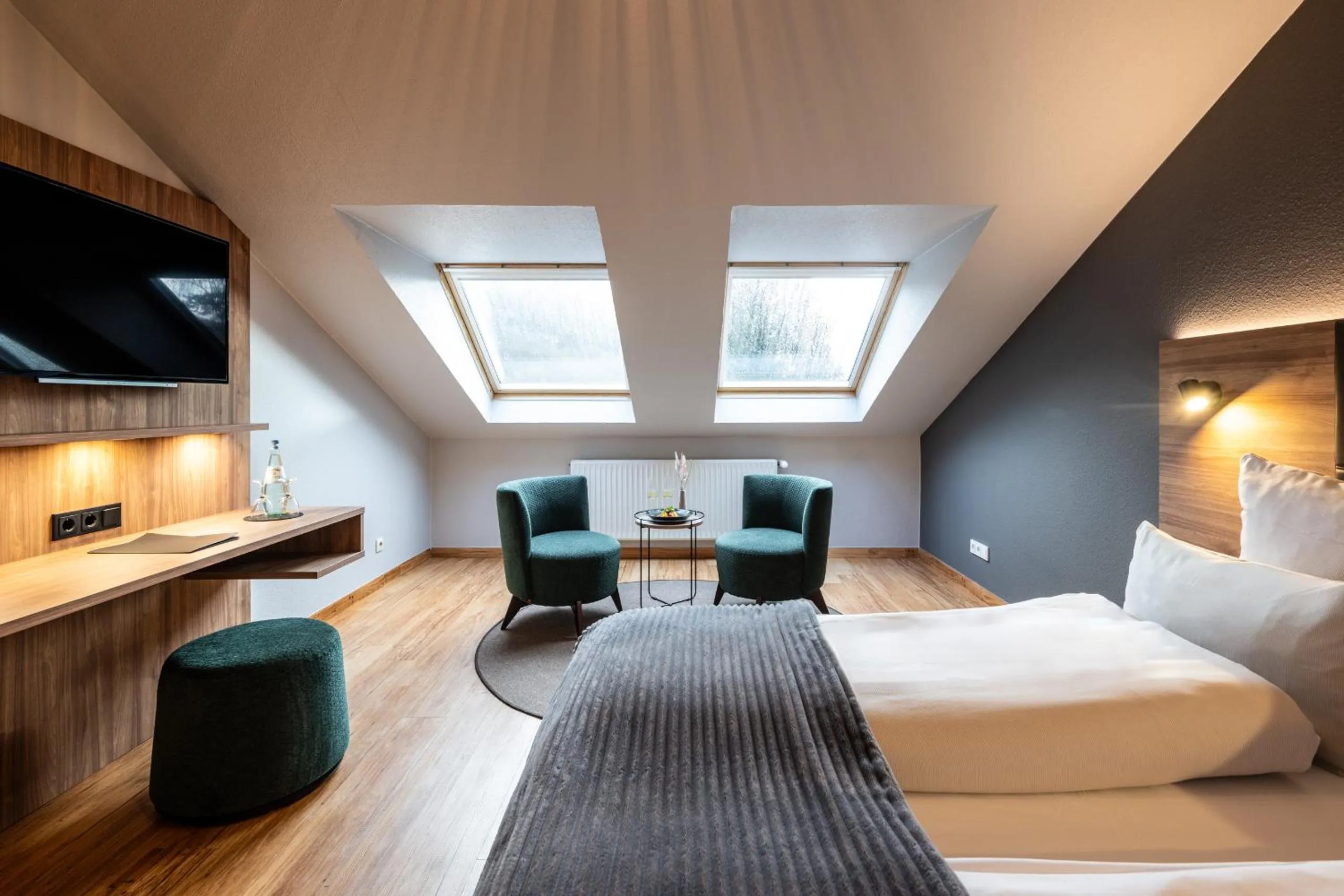 Photo of the whole room, Bed in Uferdeck - Boutique Hotel