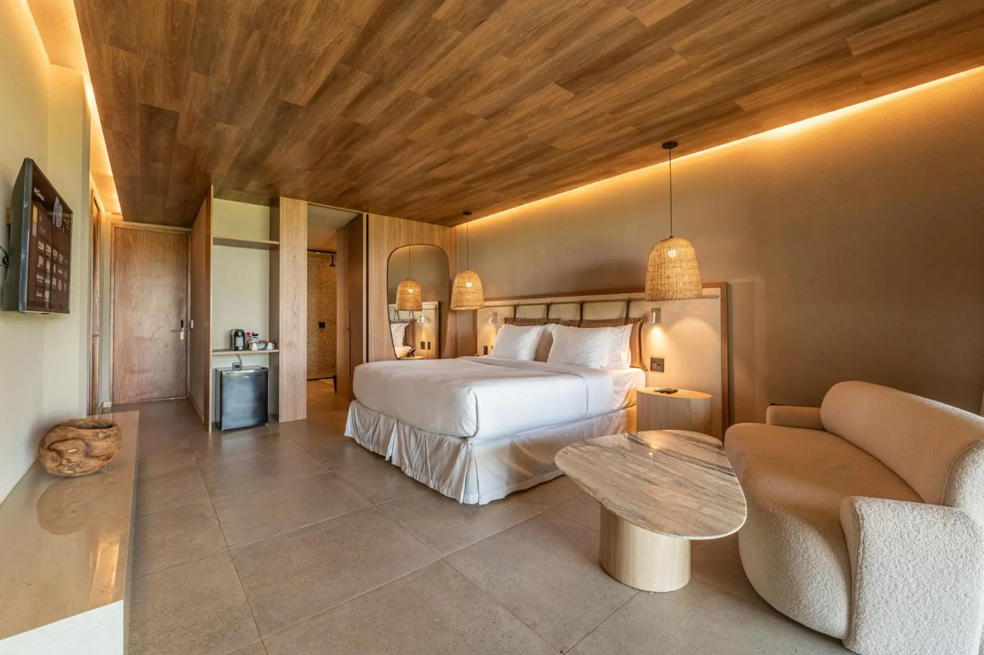 Bed in Hamares Boutique Hotel