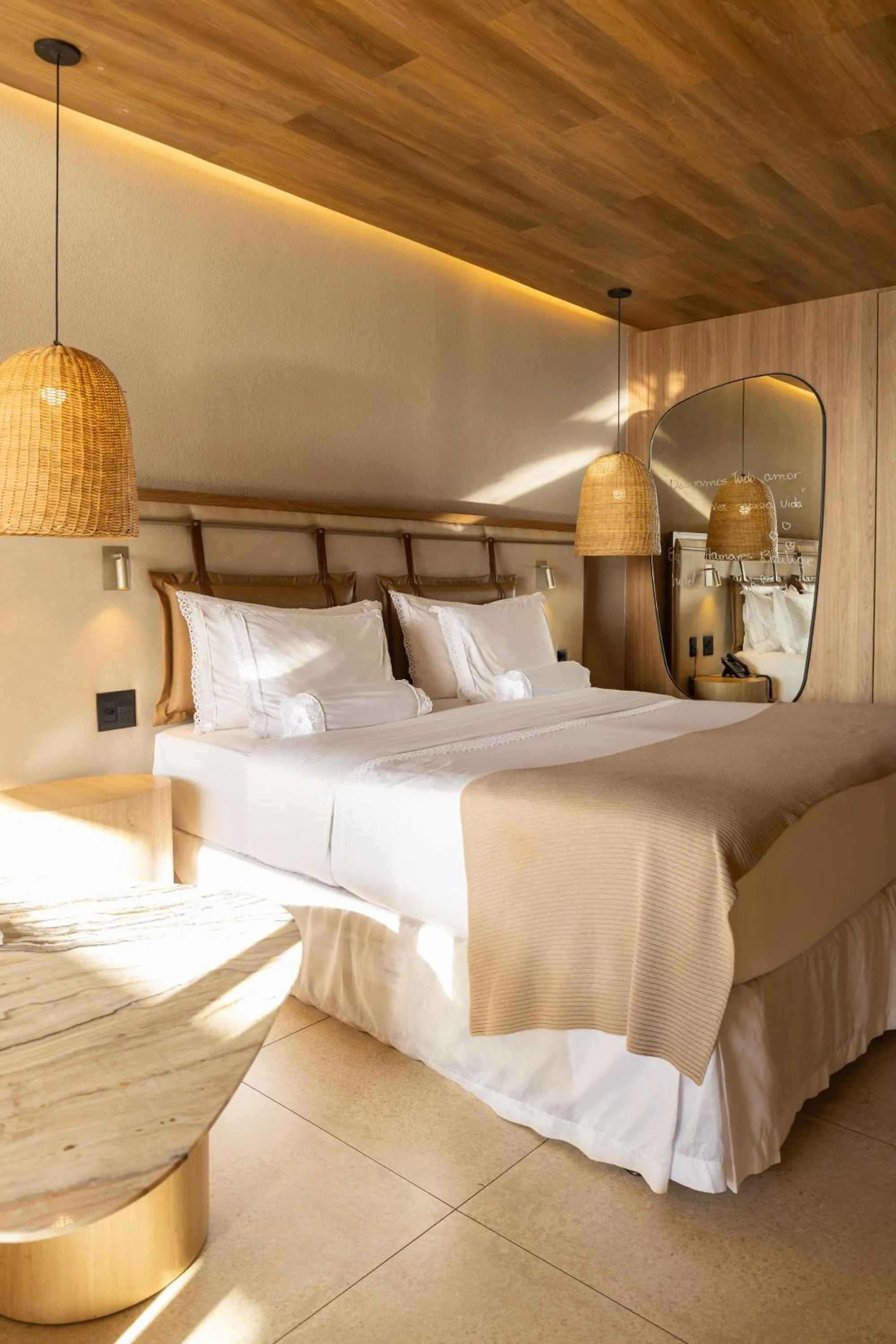Bed in Hamares Boutique Hotel
