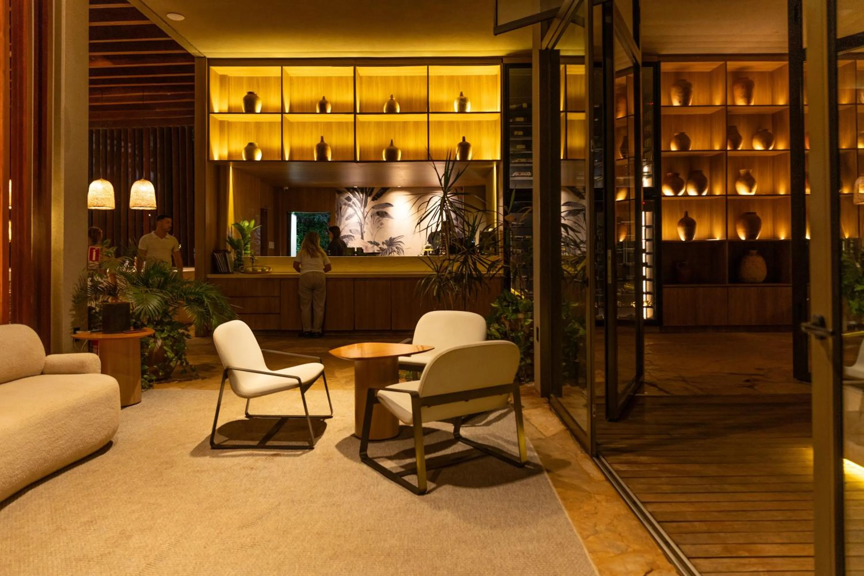 Seating area in Hamares Boutique Hotel