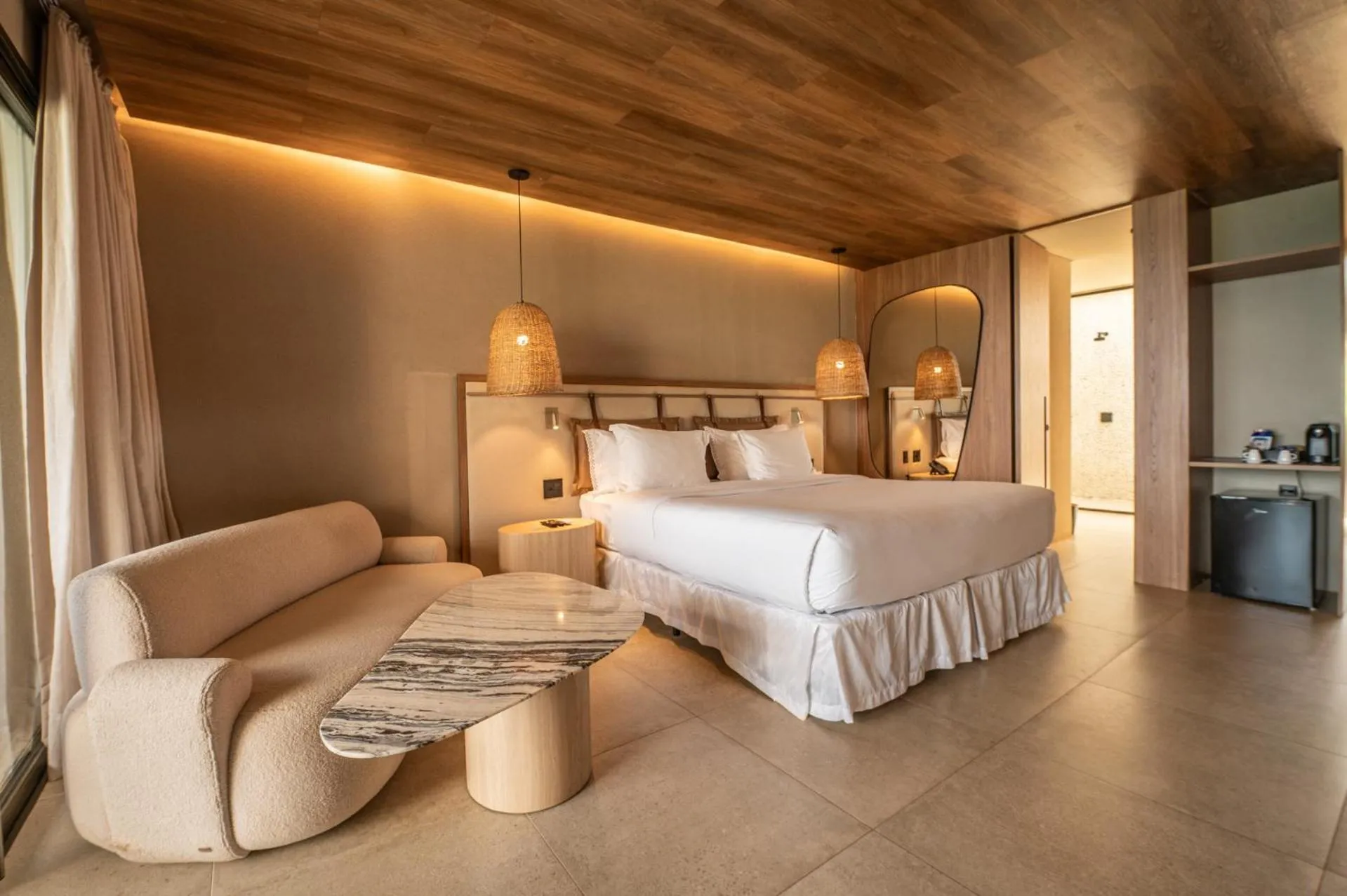 Bed in Hamares Boutique Hotel