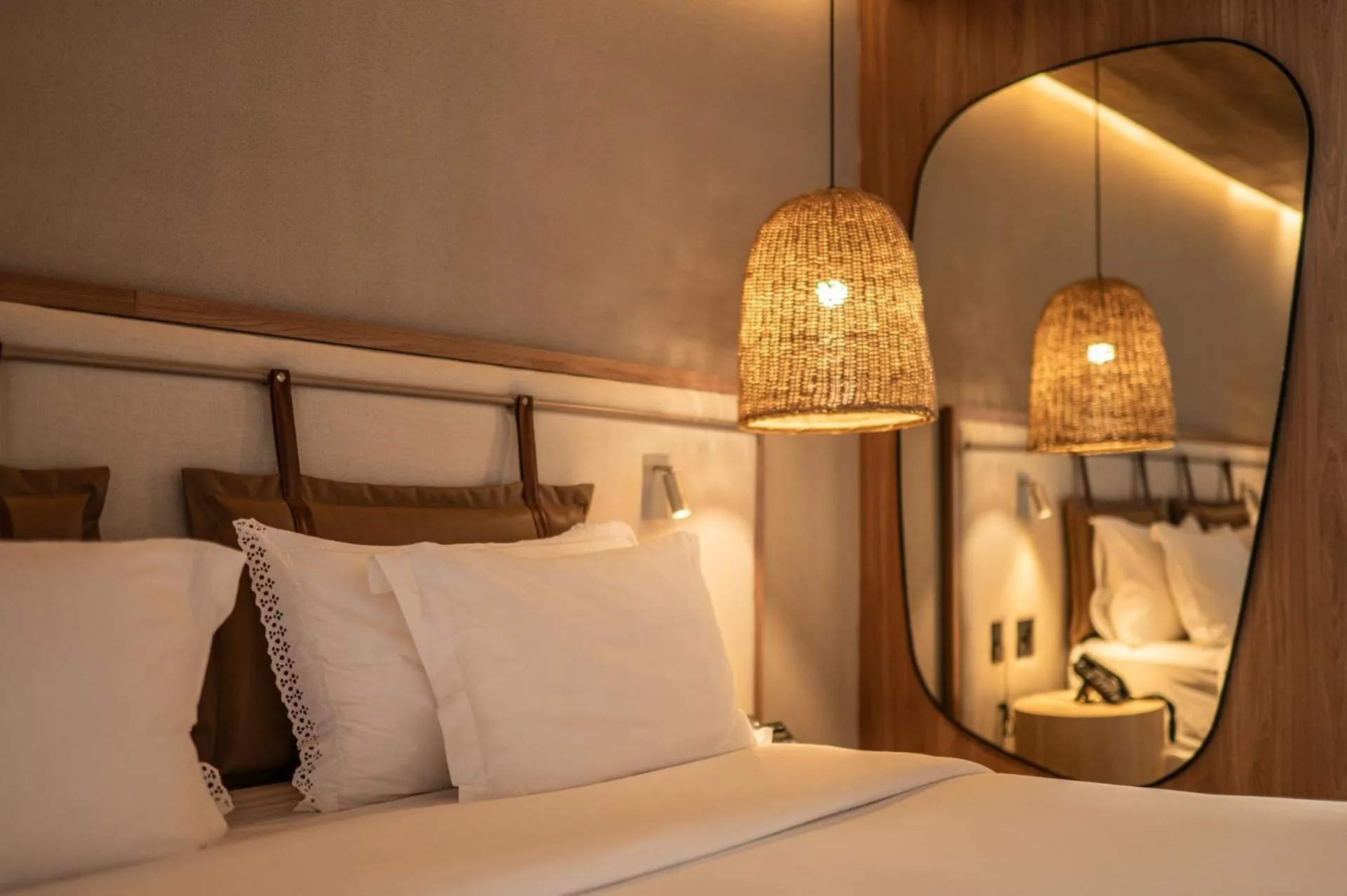 Bed in Hamares Boutique Hotel