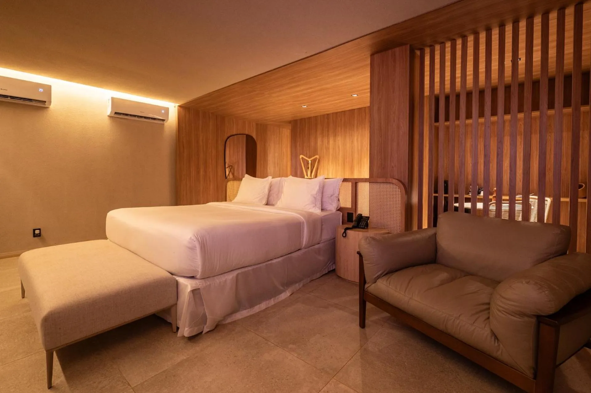 Bed in Hamares Boutique Hotel