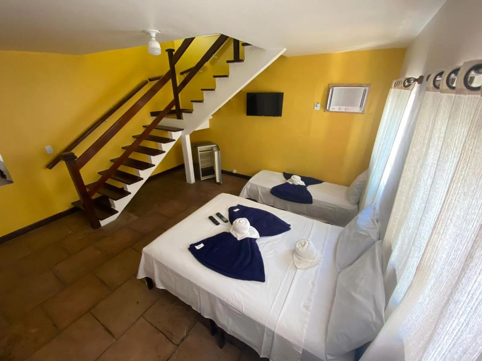 Family Room with Balcony in Pousada Puerta Del Sol Rio das Ostras