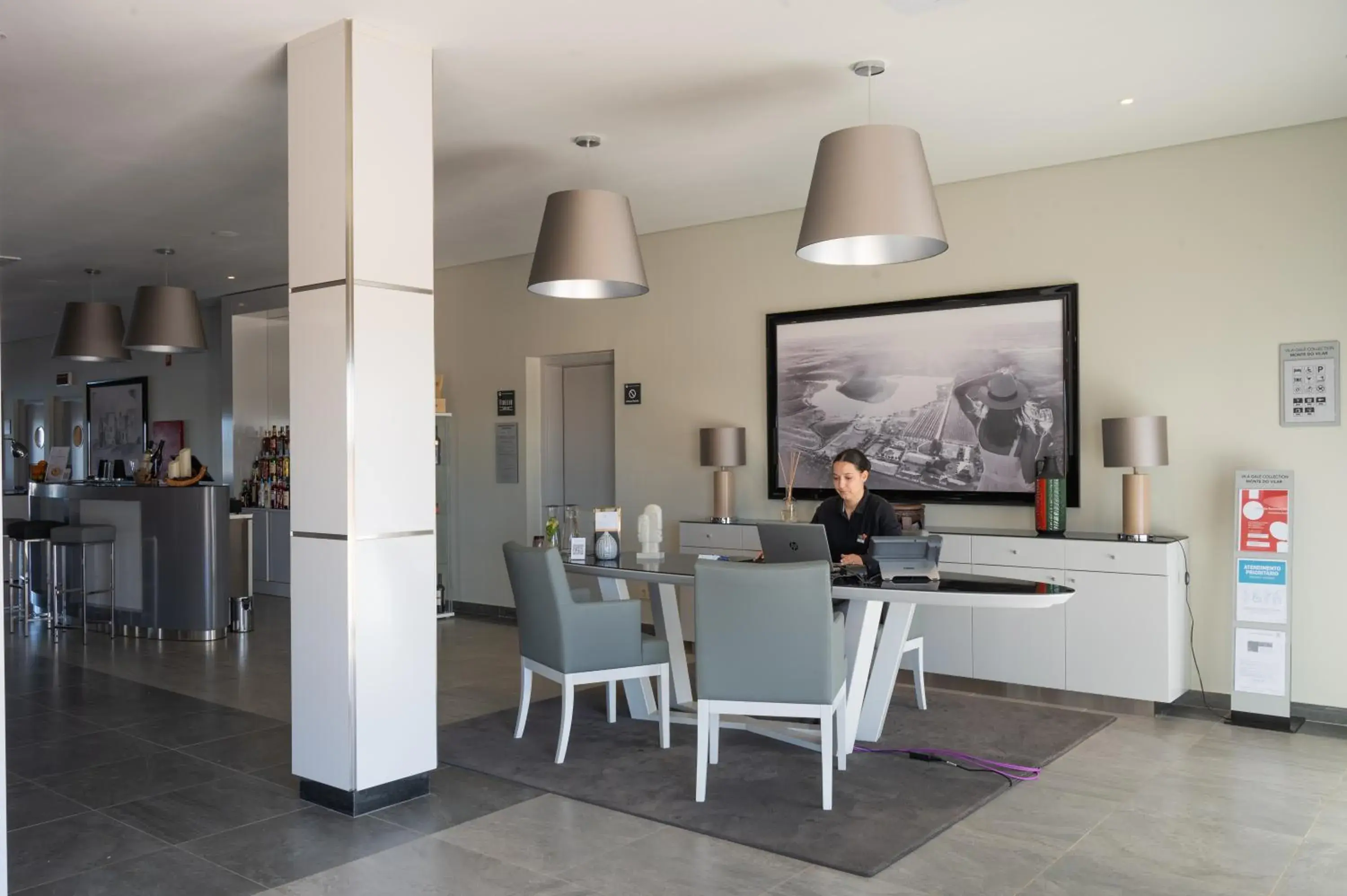 Lobby or reception in Vila Gale Collection Monte do Vilar Lobby or reception in Vila Gale Collection Monte do Vilar