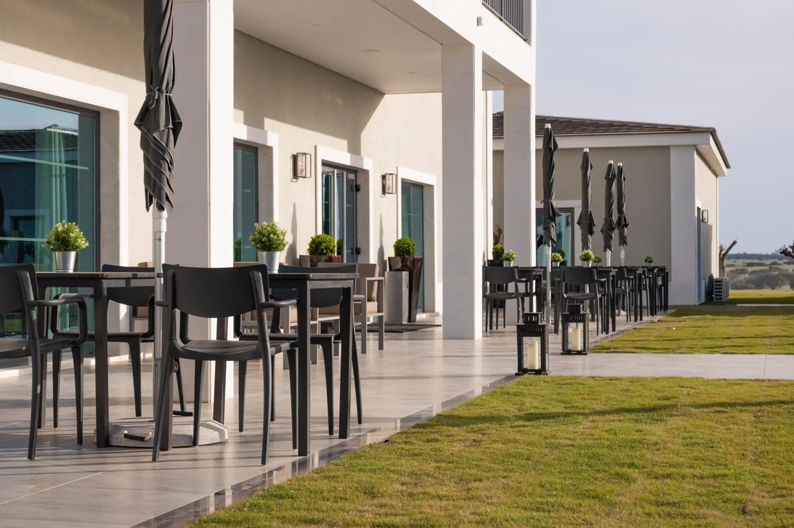 Patio in Vila Gale Collection Monte do Vilar Patio in Vila Gale Collection Monte do Vilar