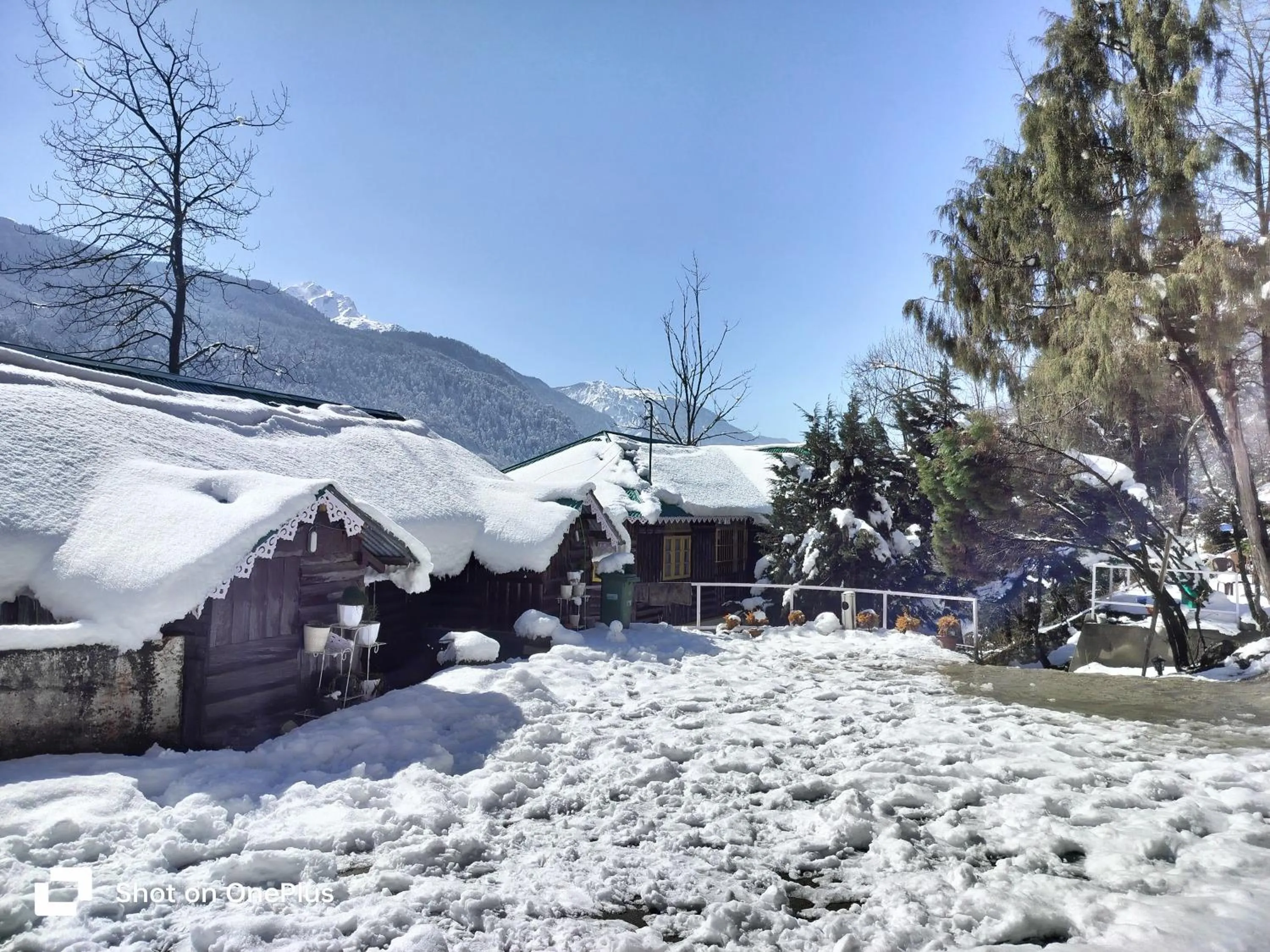 Property building in Apple Valley Cottages Lachung