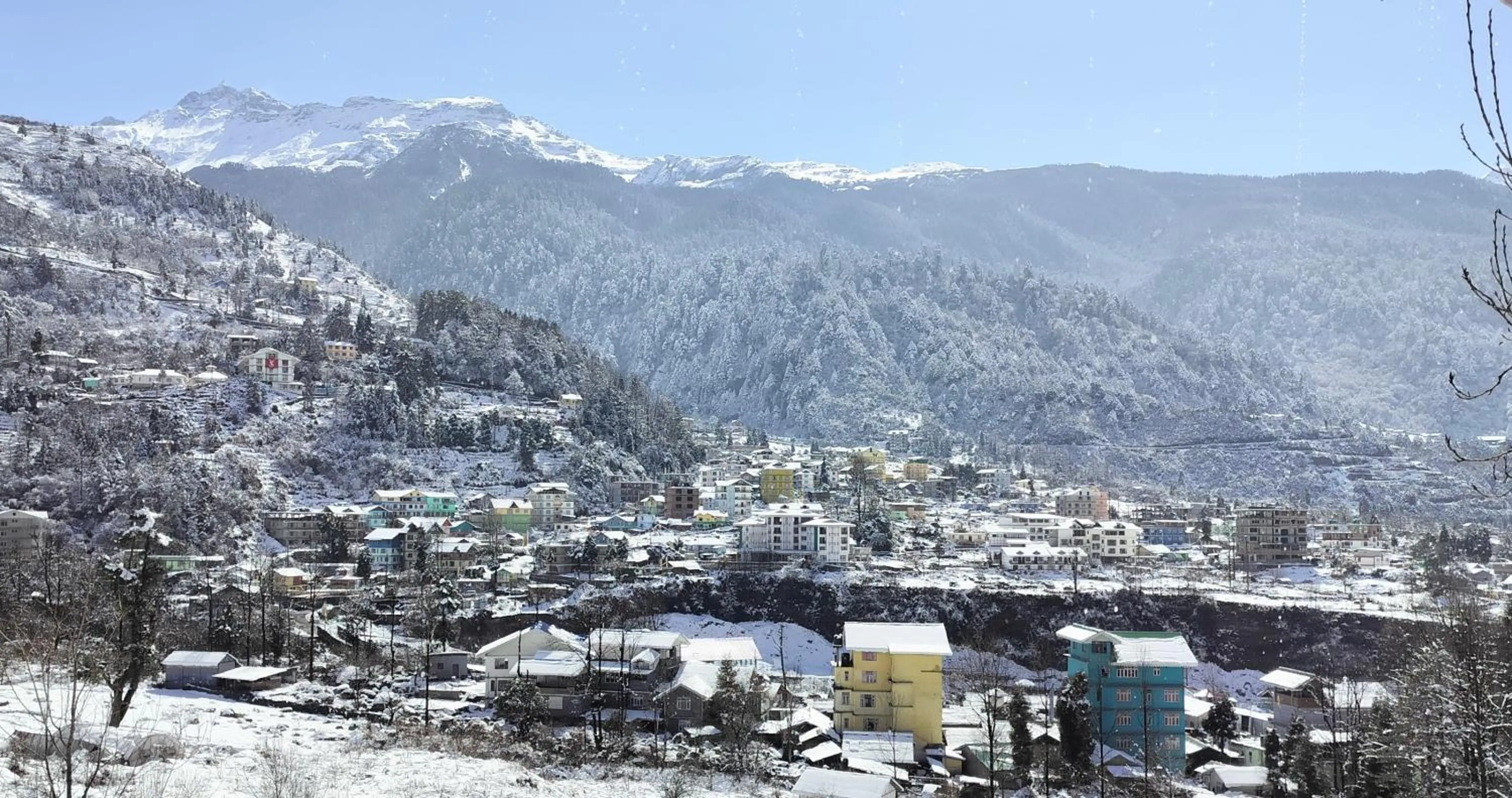 View (from property/room) in Apple Valley Cottages Lachung